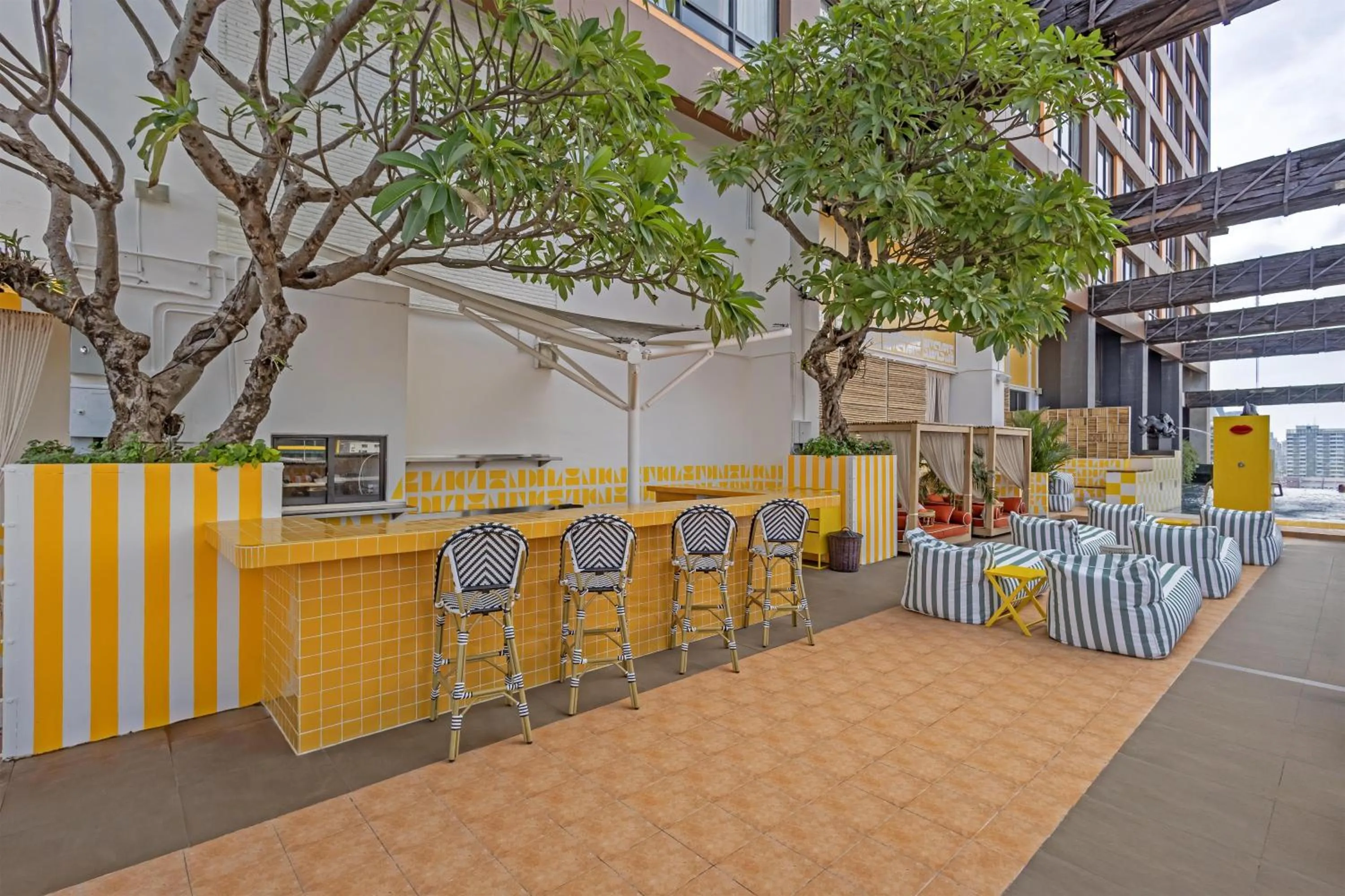 Pool view in Siam At Siam Design Hotel Bangkok