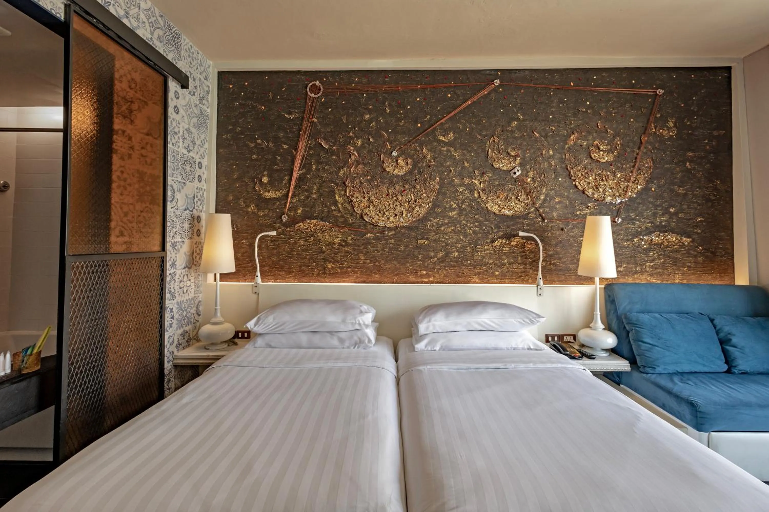 Bed in Siam At Siam Design Hotel Bangkok