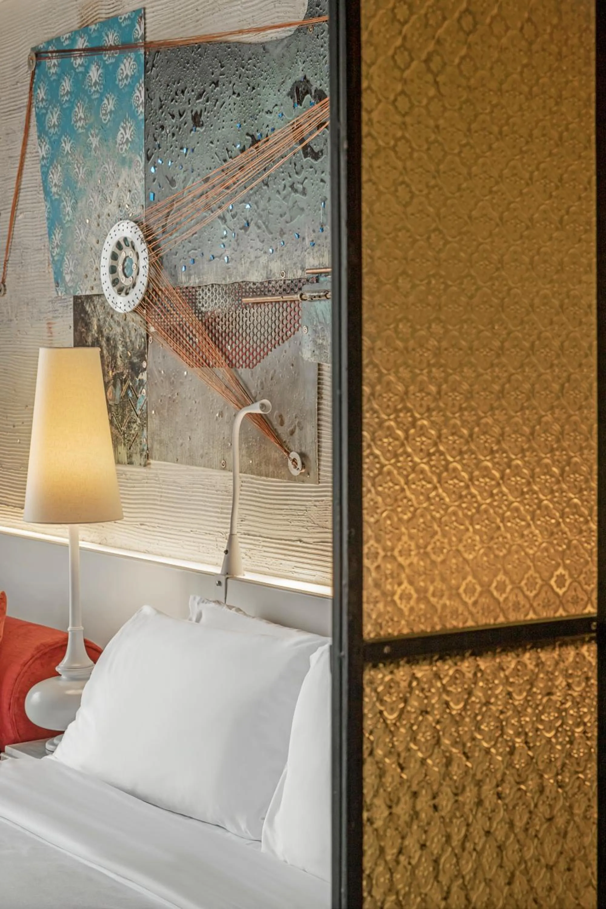 View (from property/room), Bed in Siam At Siam Design Hotel Bangkok