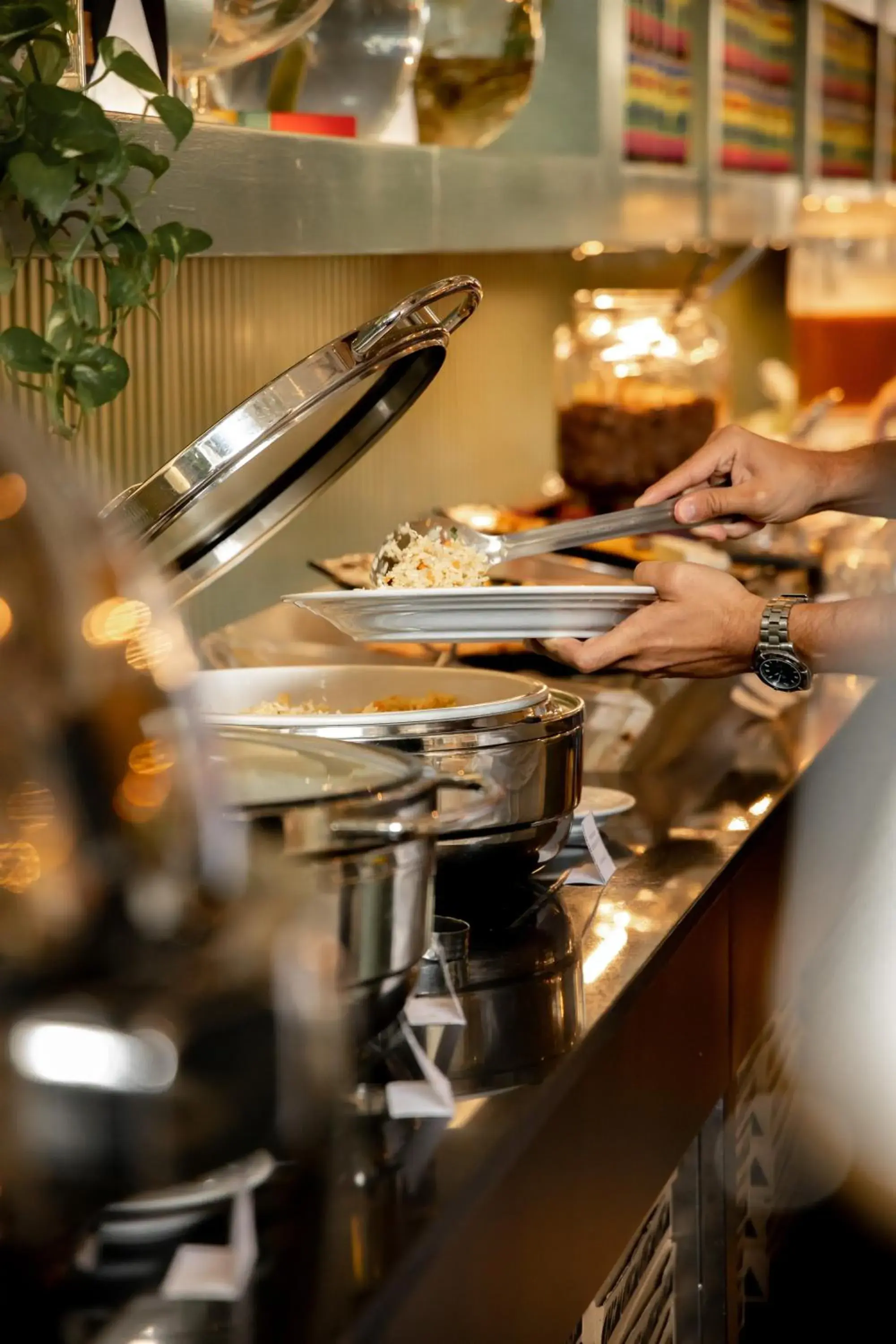 Buffet breakfast in Siam At Siam Design Hotel Bangkok Buffet breakfast in Siam At Siam Design Hotel Bangkok