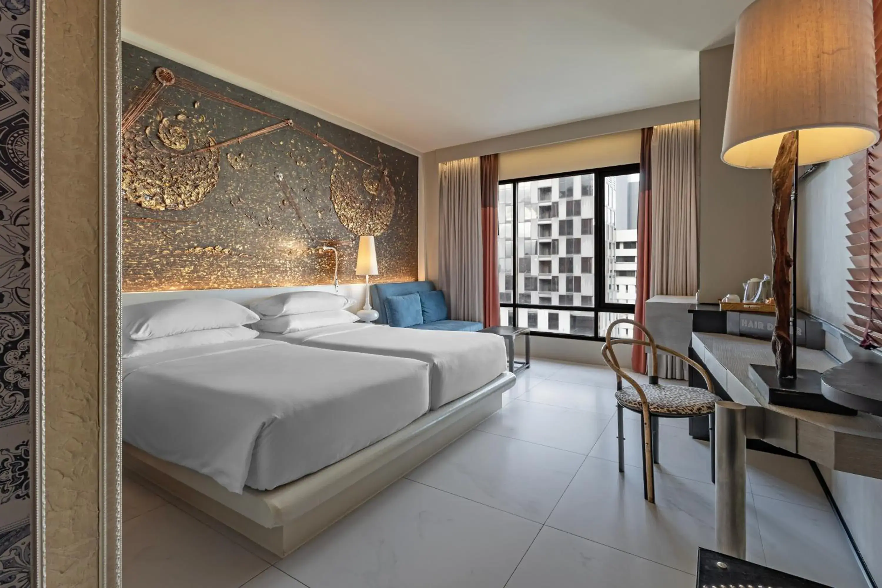 Deluxe Corner 2 Singles in Siam At Siam Design Hotel Bangkok Deluxe Corner 2 Singles in Siam At Siam Design Hotel Bangkok