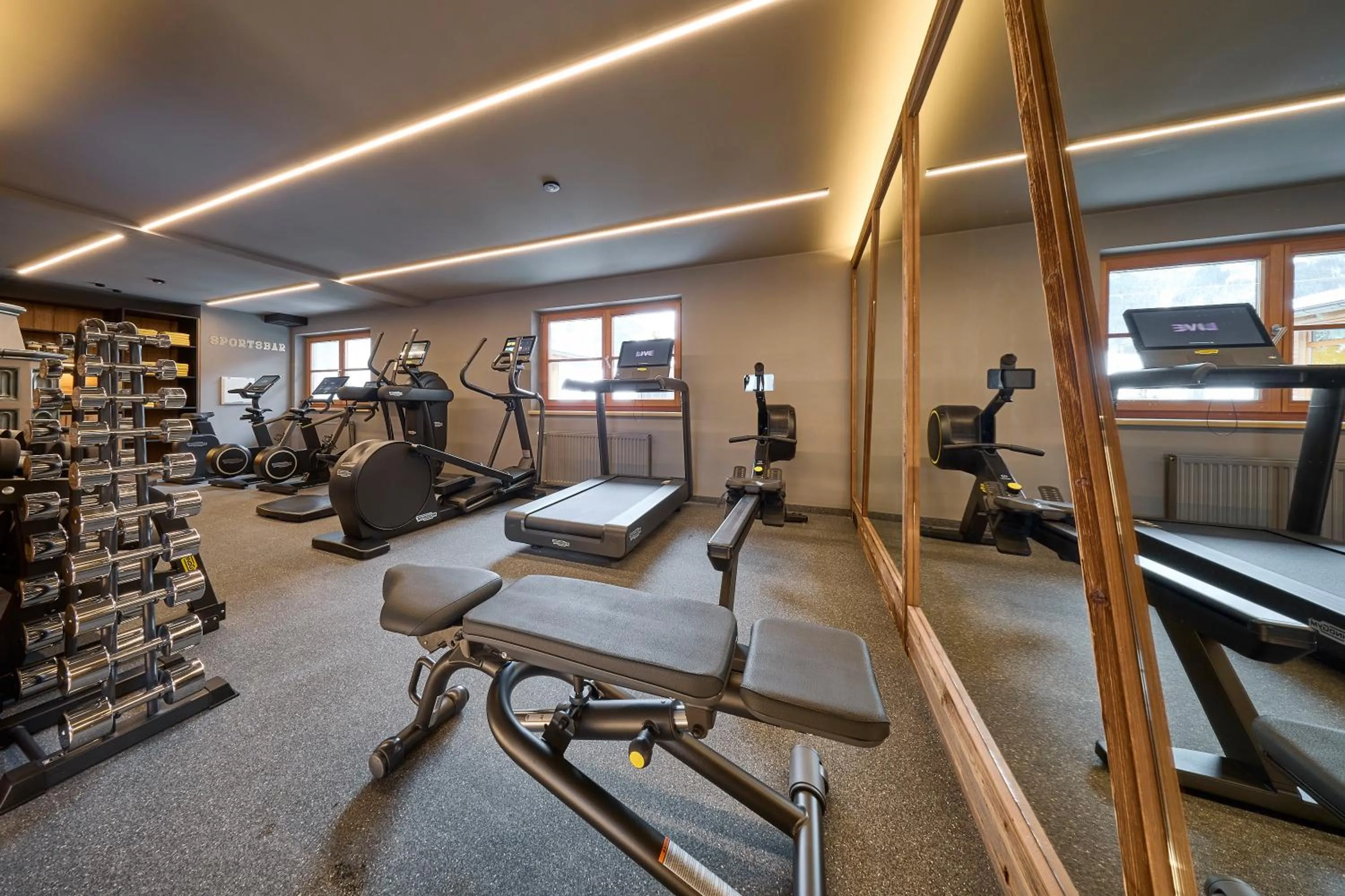 Fitness centre/facilities in Bachgut - Das Resort am Berg
