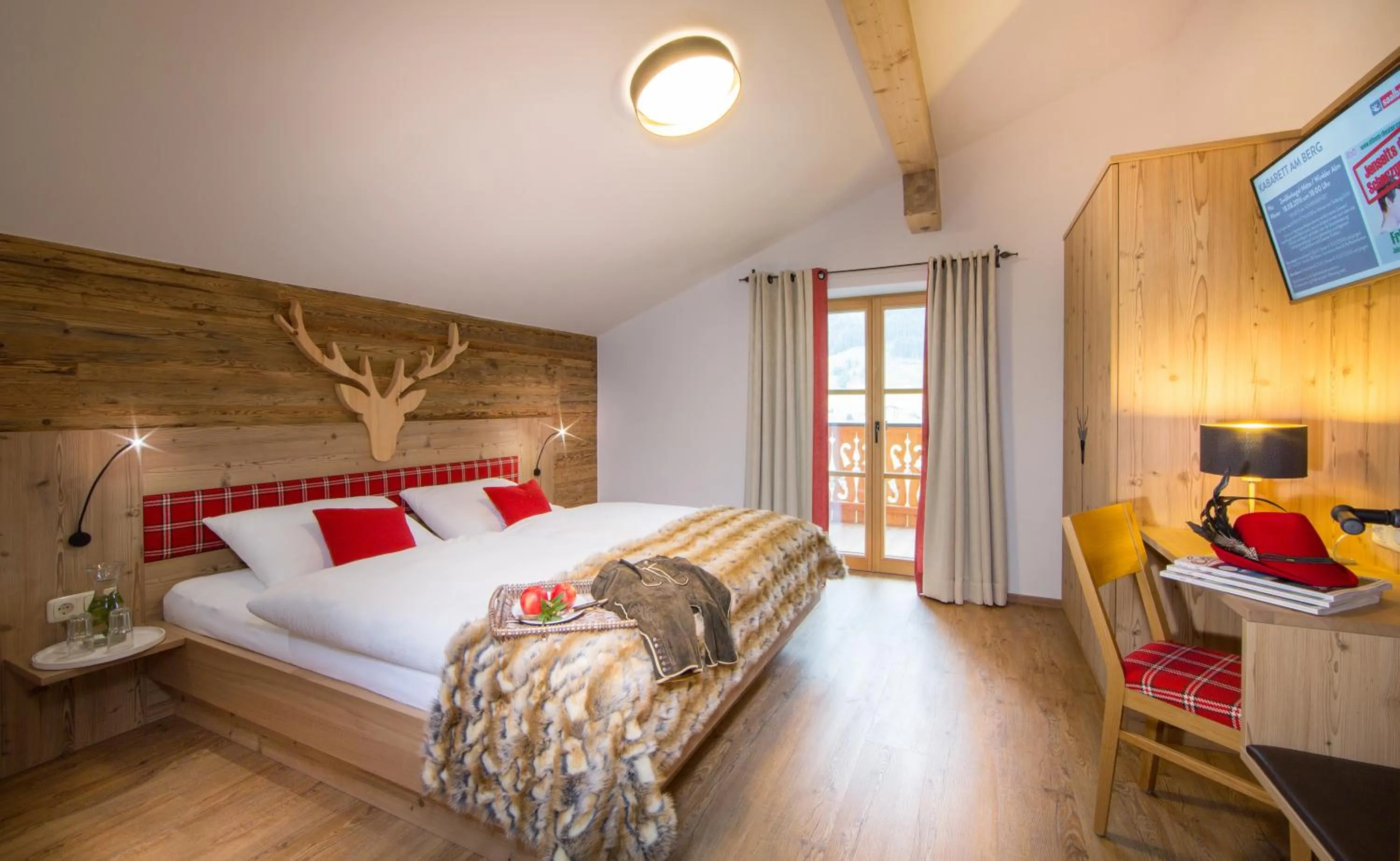 Bed in Bachgut - Das Resort am Berg