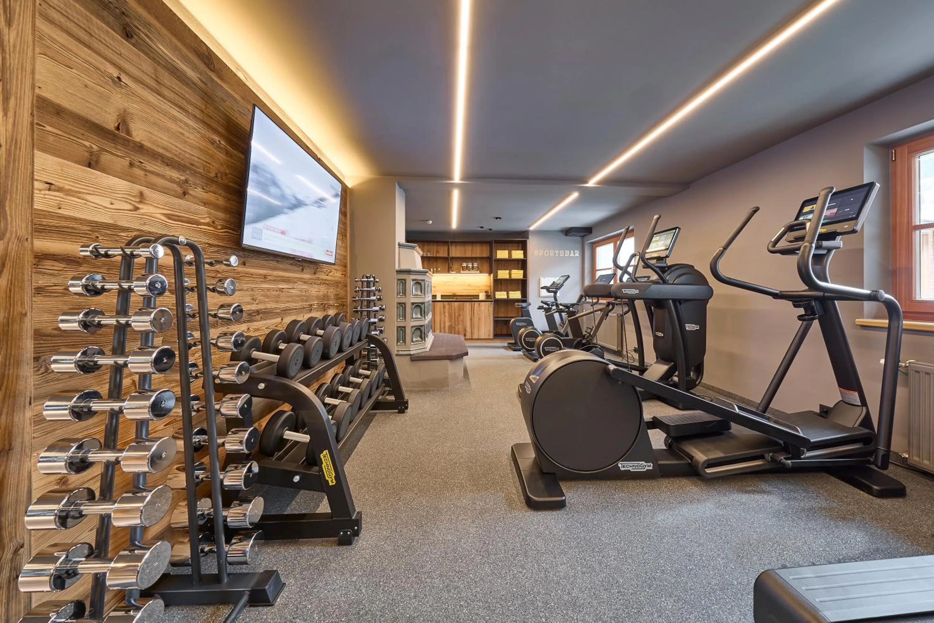Fitness centre/facilities in Bachgut - Das Resort am Berg