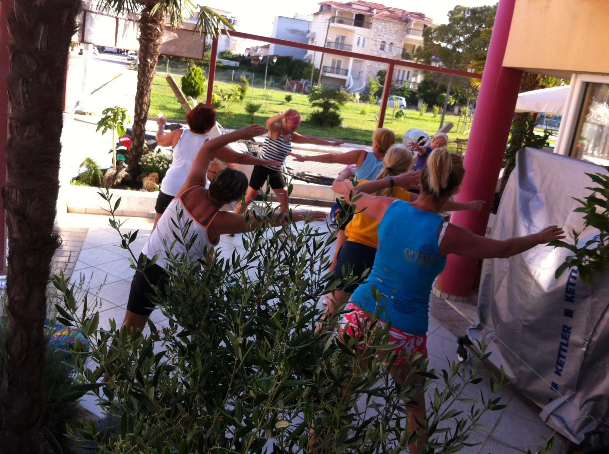 Balcony/Terrace in Hotel Europe Inn