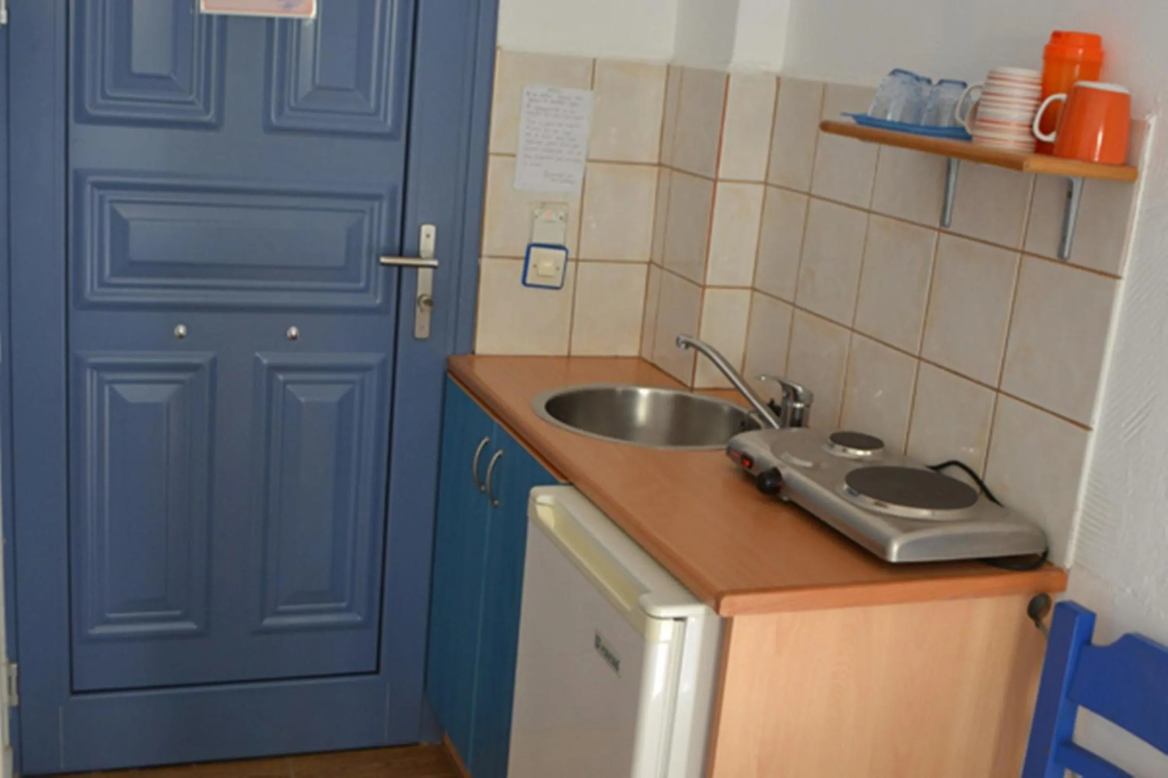 Kitchen or kitchenette in Maistrali Studios