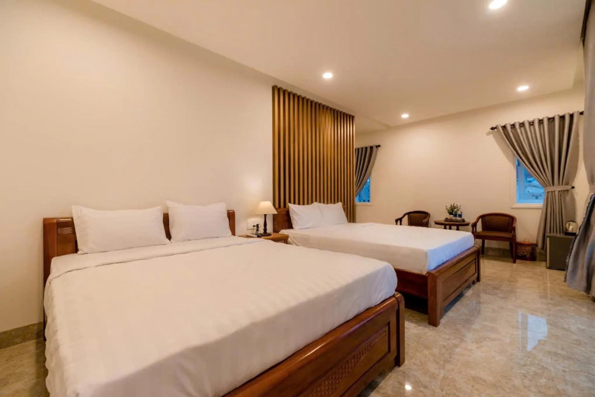 Bed in Chi Thanh Villa