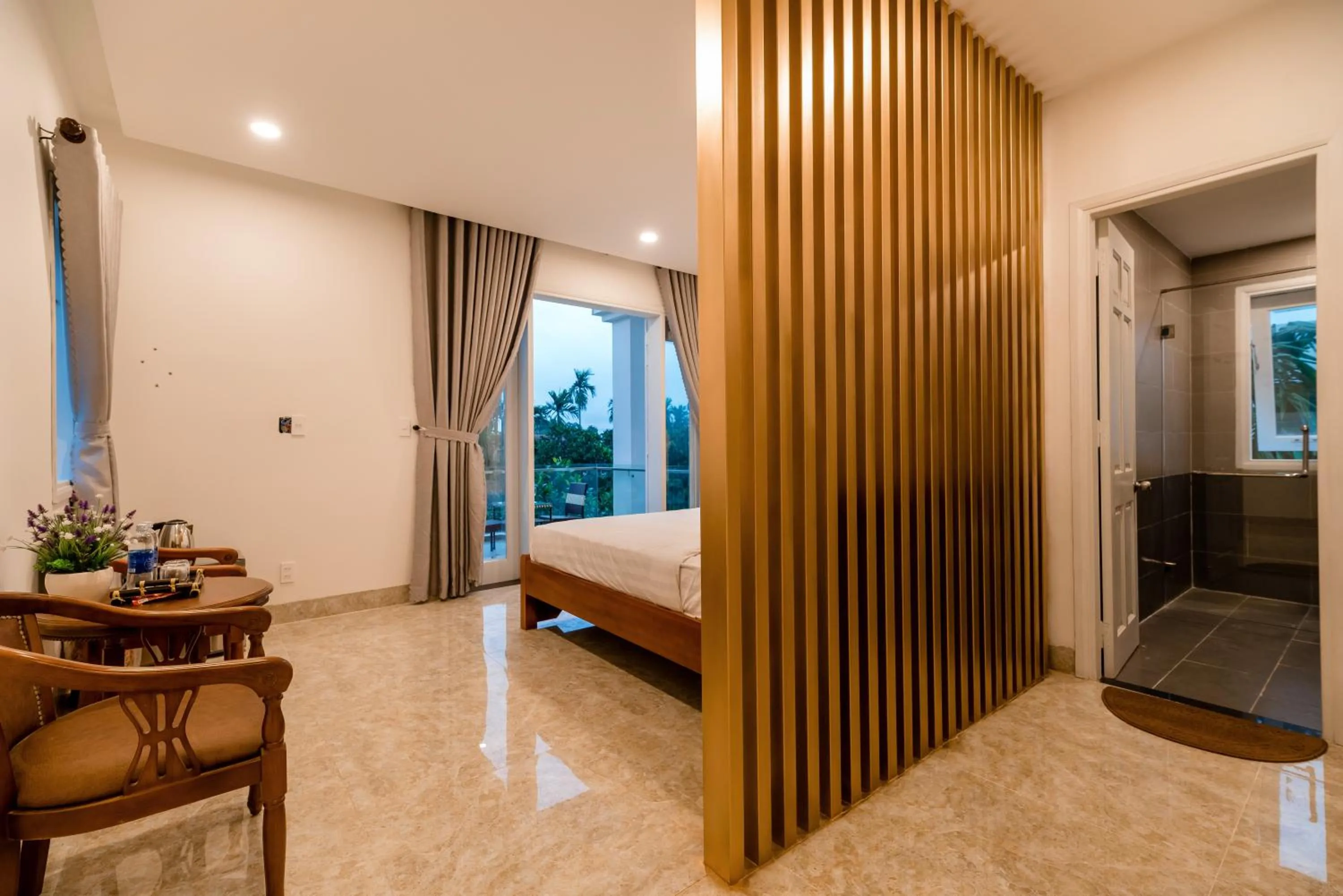 Bed in Chi Thanh Villa