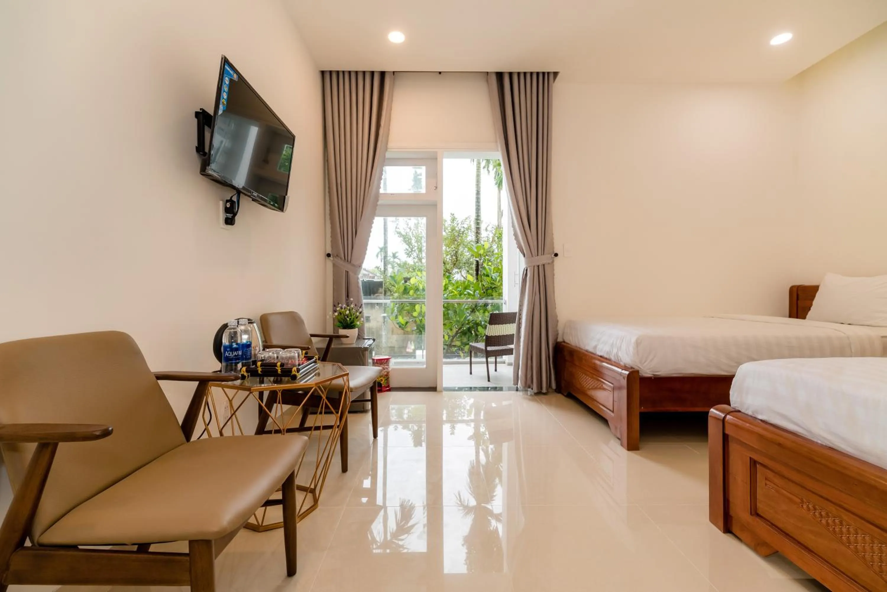 Bedroom, Bed in Chi Thanh Villa