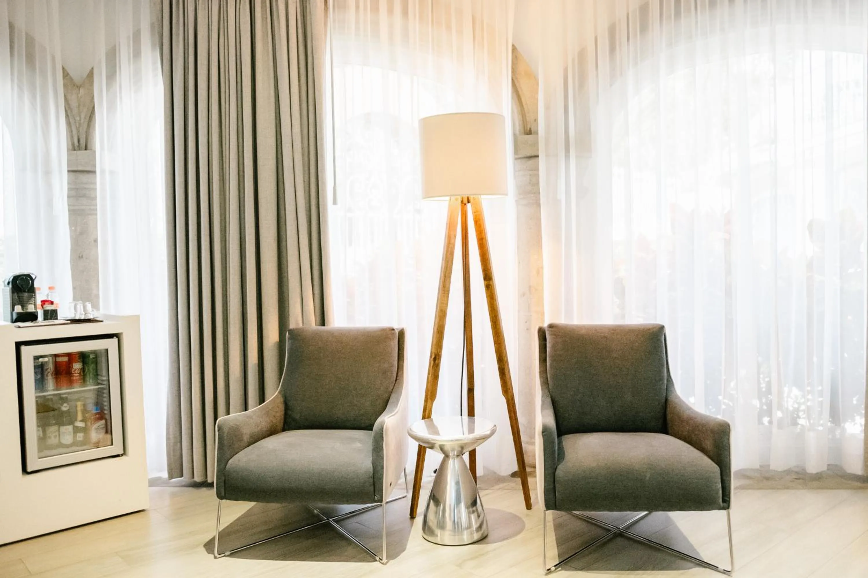 Seating area in Hotel Boutique de Cantera Y Plata