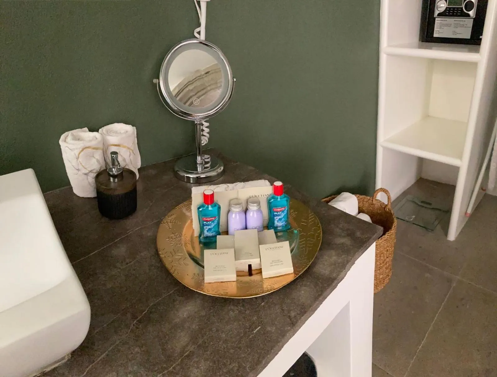 Shower in Hotel Boutique de Cantera Y Plata