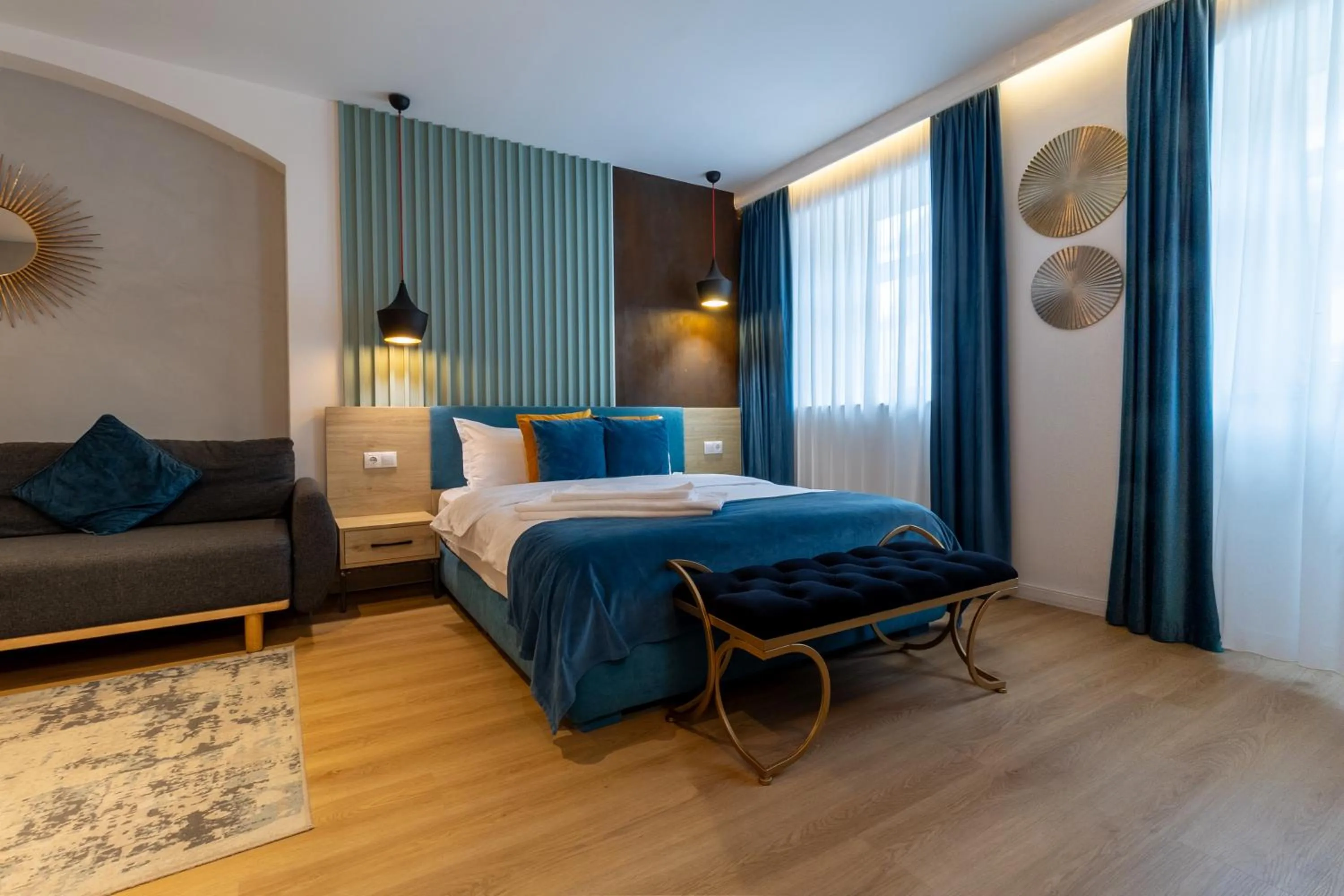 Bedroom, Bed in Lumiere House Sibiu