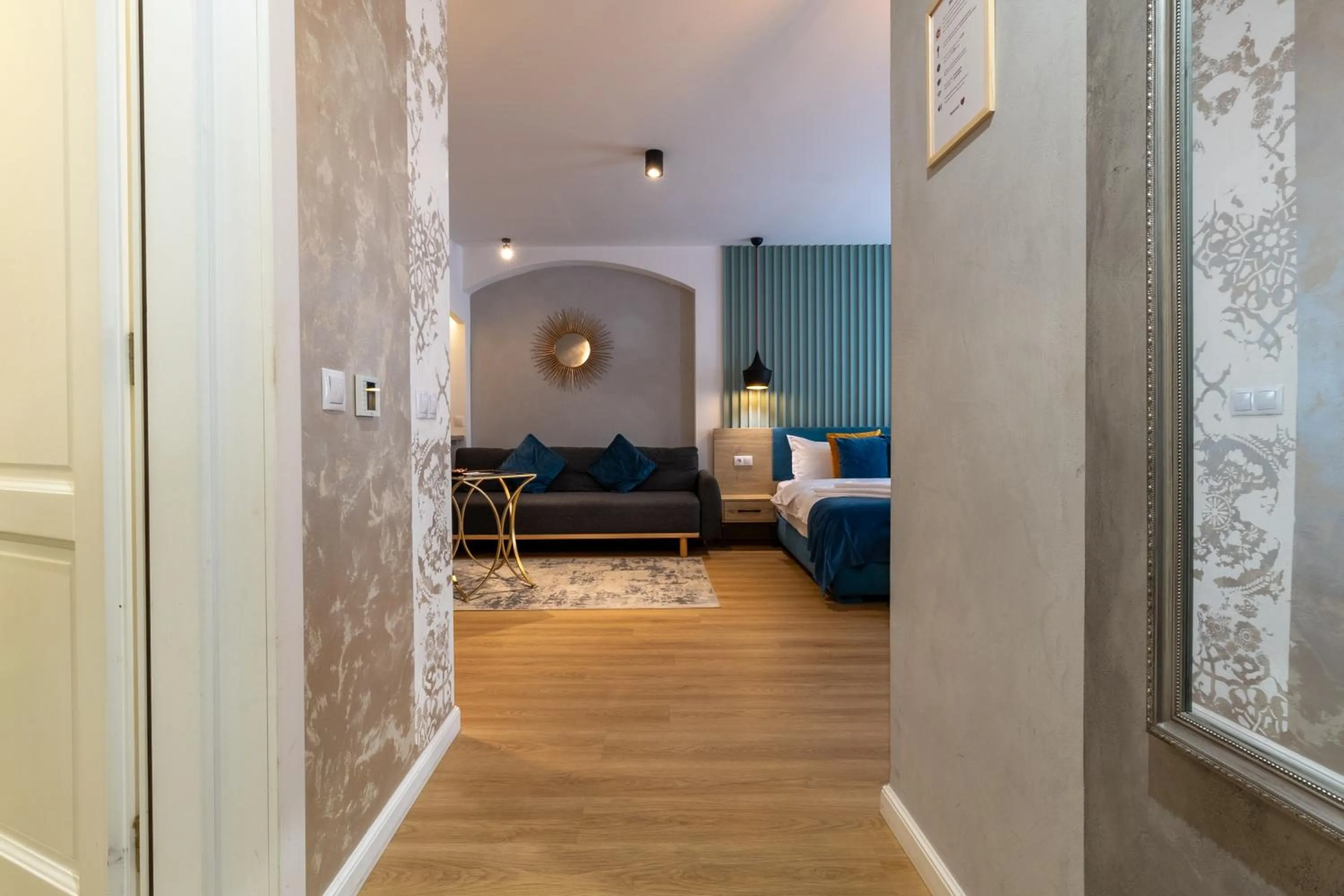 Photo of the whole room in Lumiere House Sibiu