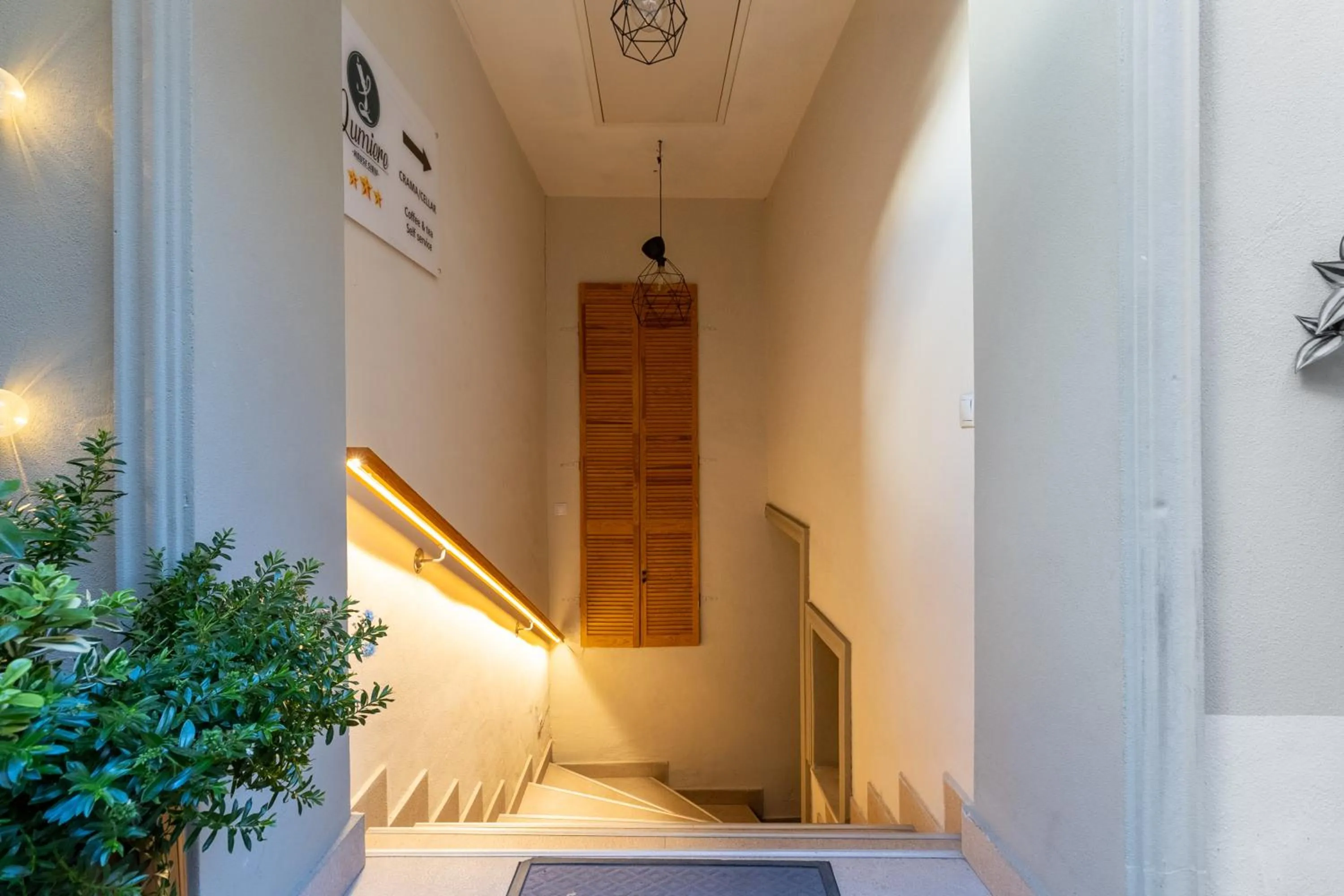 Seating area in Lumiere House Sibiu