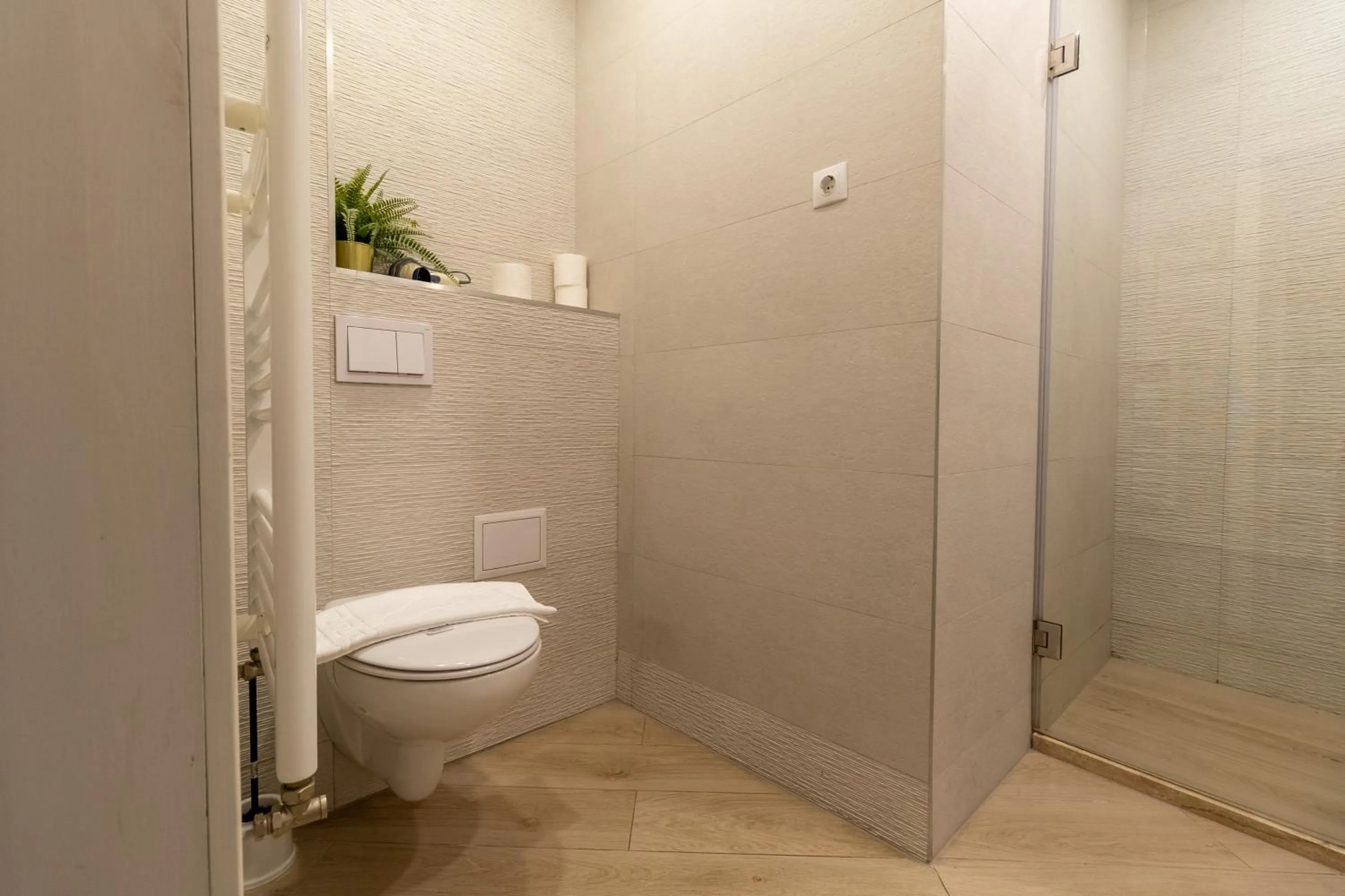 Bathroom in Lumiere House Sibiu