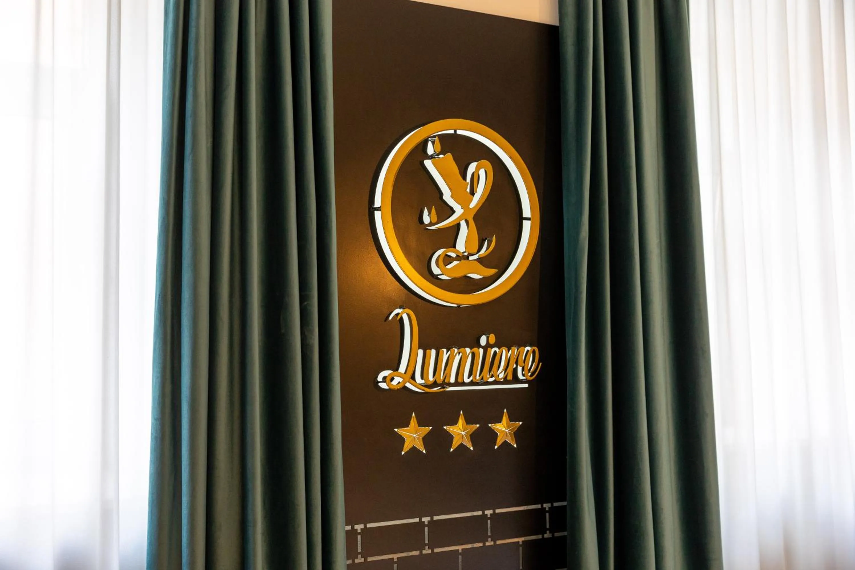 Decorative detail in Lumiere House Sibiu