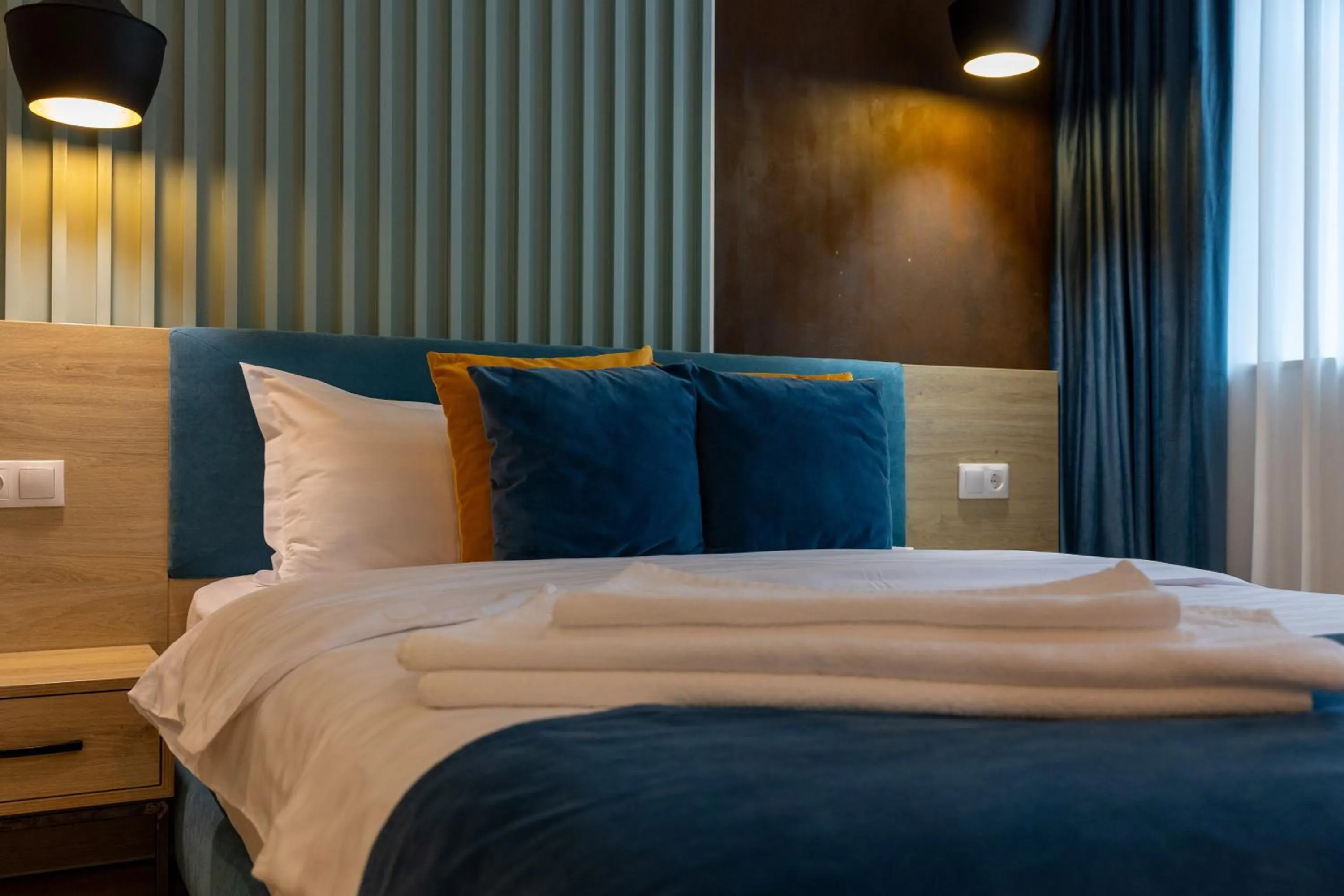 Bedroom, Bed in Lumiere House Sibiu