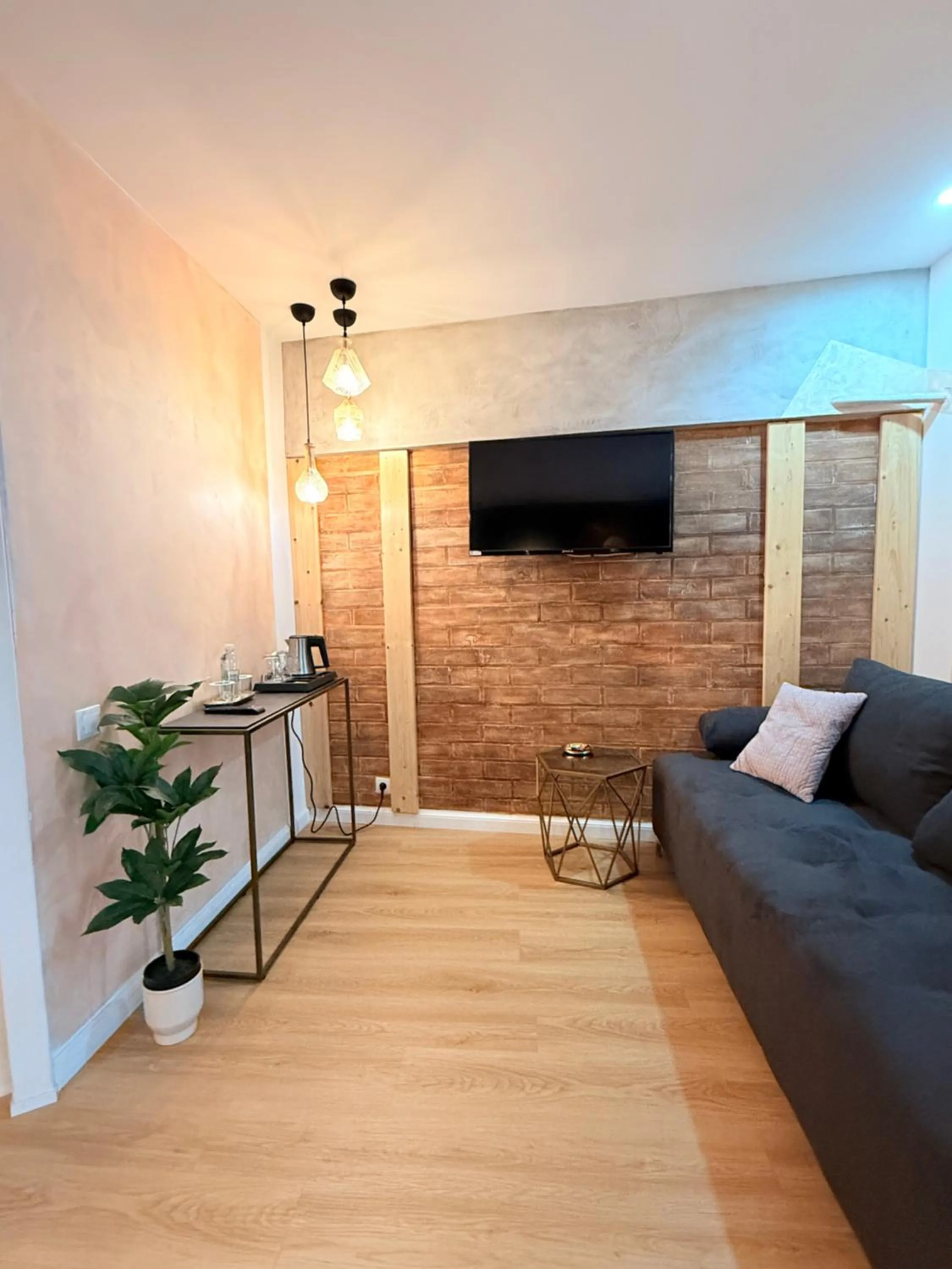 Seating area in Lumiere House Sibiu