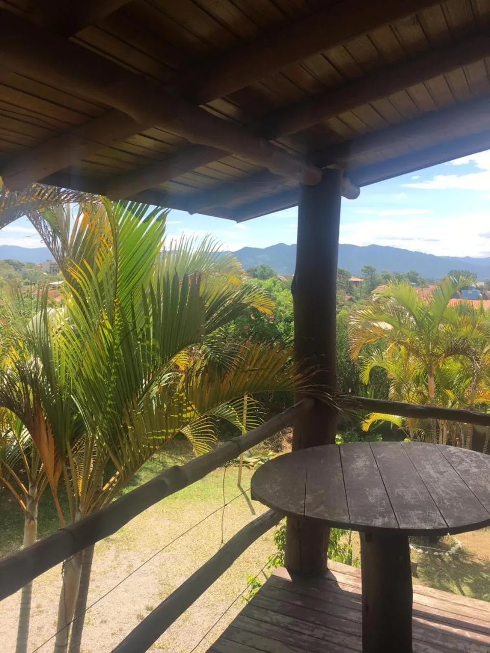 Balcony/Terrace in Pousada Halliny do Rosa