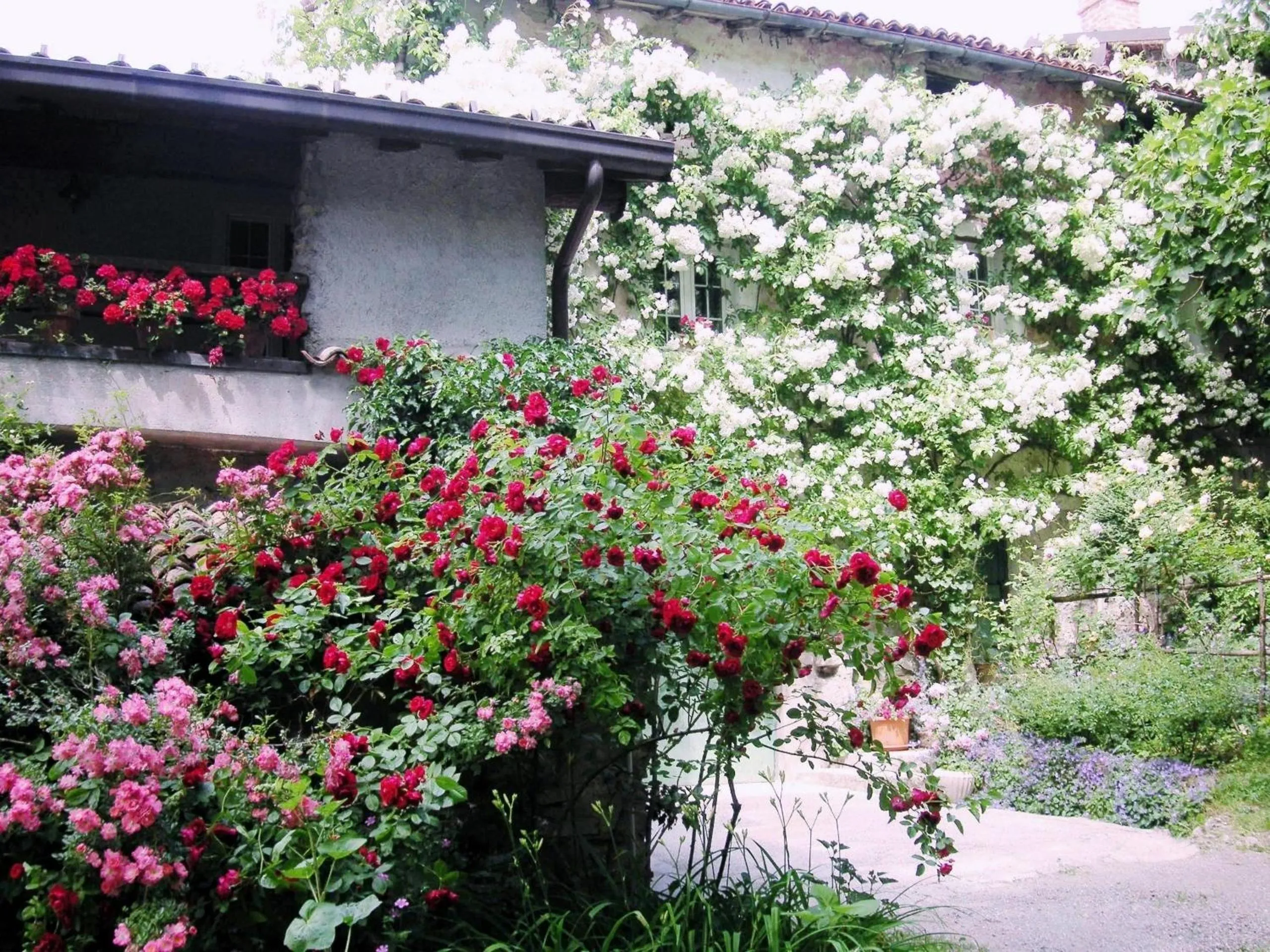 Facade/entrance in La Traversina