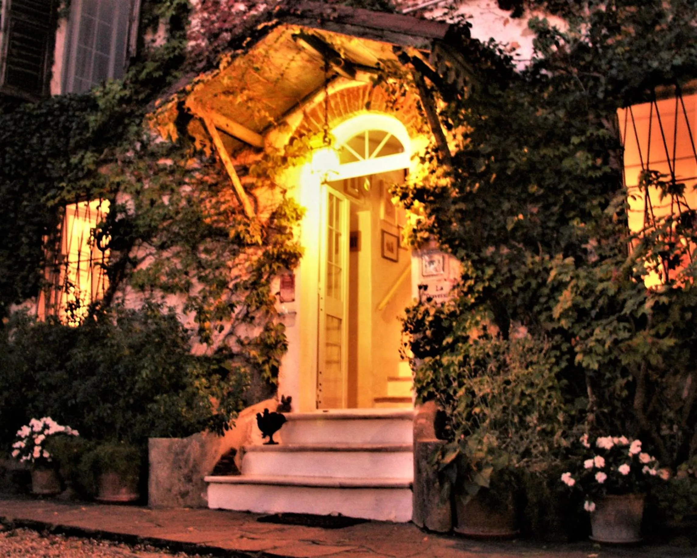 Facade/entrance in La Traversina