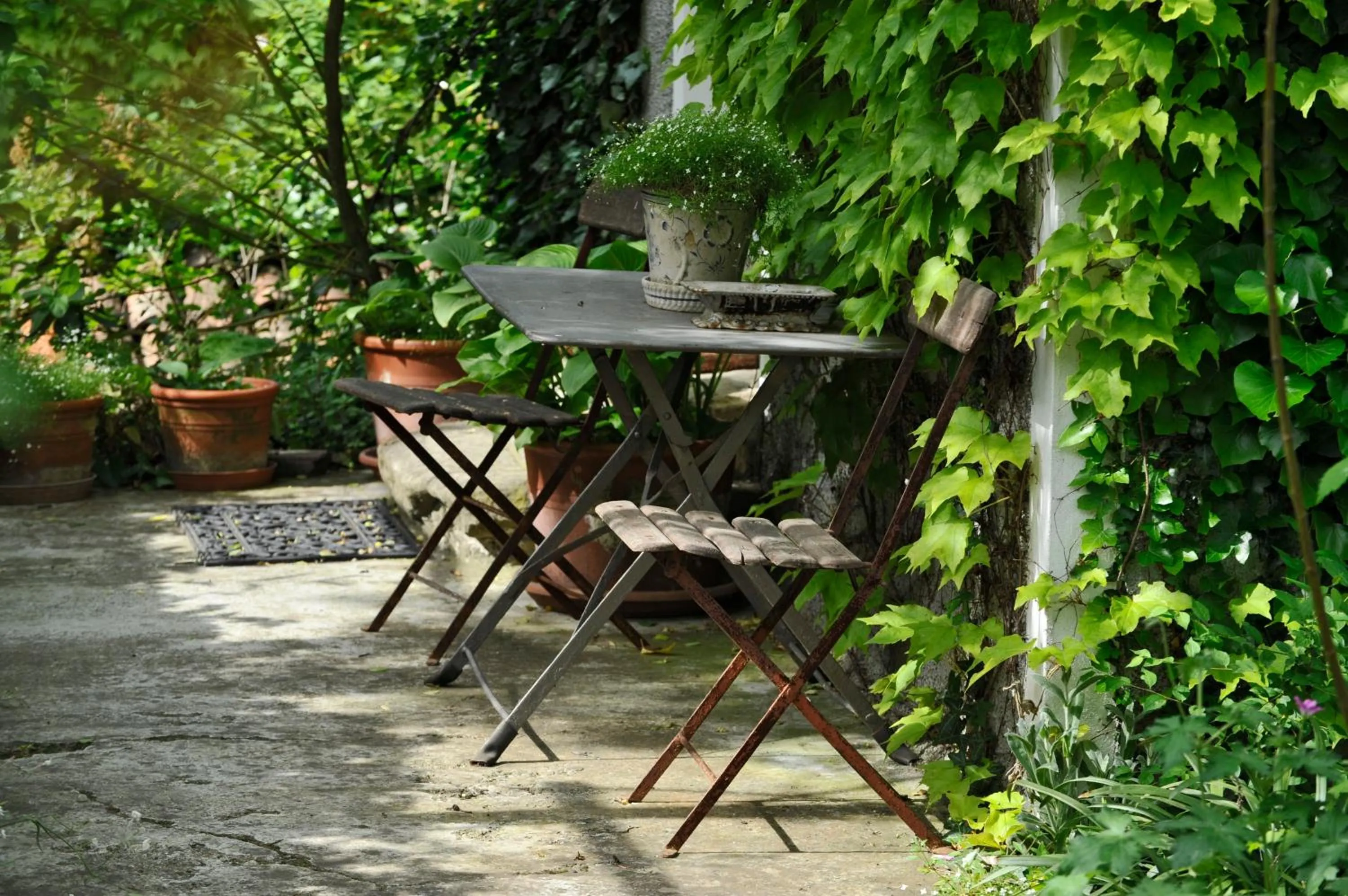 Patio in La Traversina