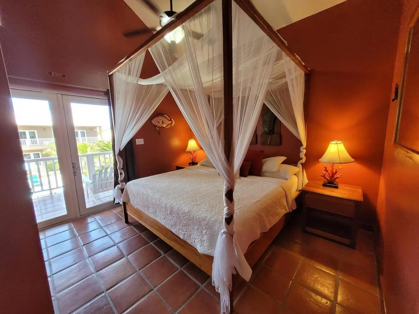 Bed in Sapphire Beach Resort