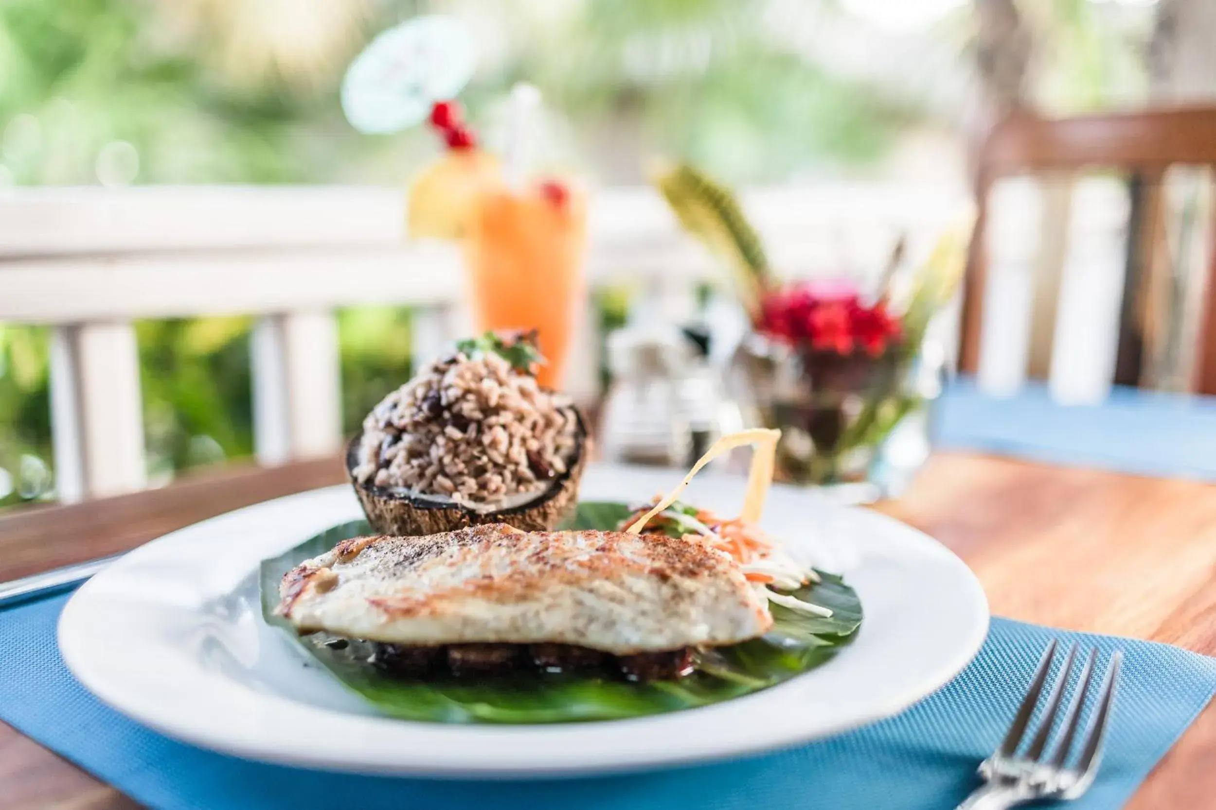 Food in Sapphire Beach Resort Food in Sapphire Beach Resort