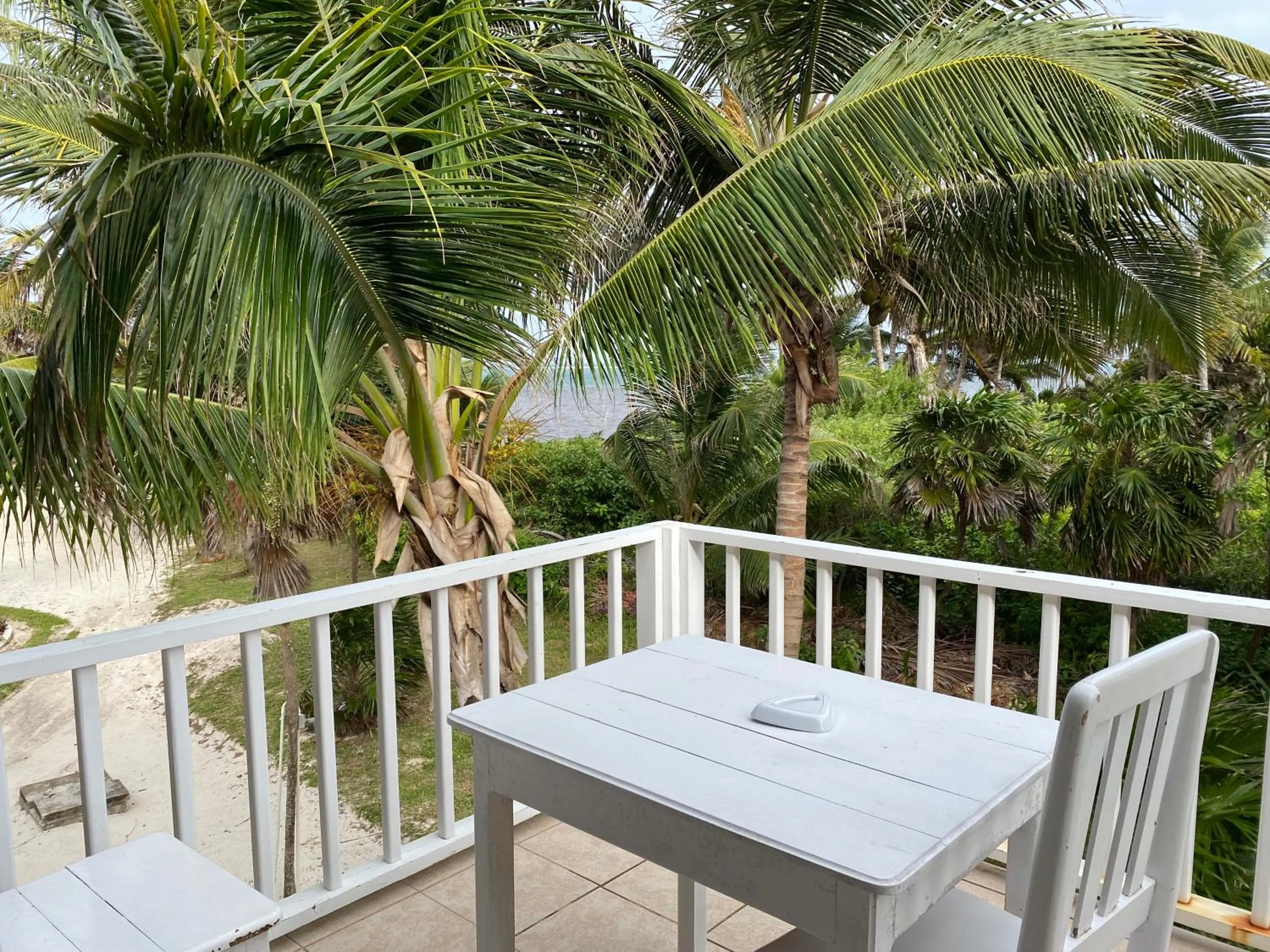 Patio in Sapphire Beach Resort