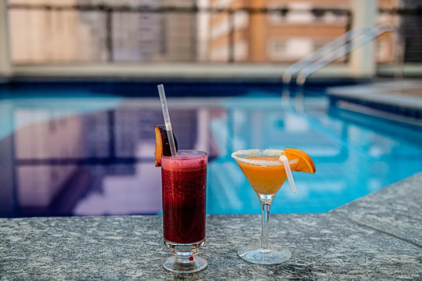 Pool view in Travel Inn Flats Jardins