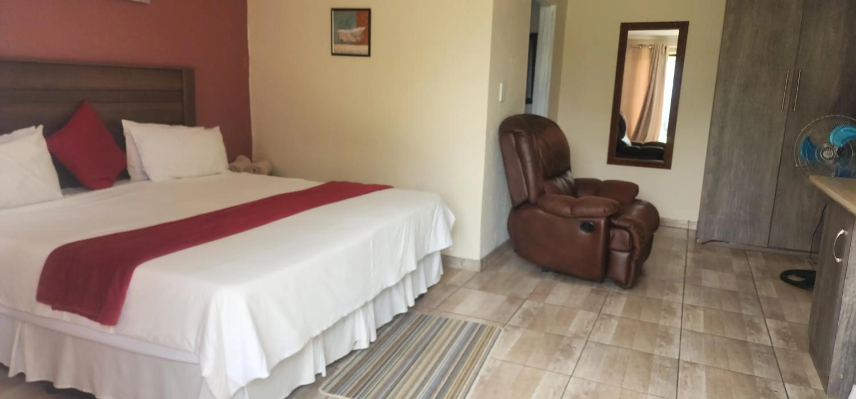 Bed in Carnival View Guest Lodge and spa