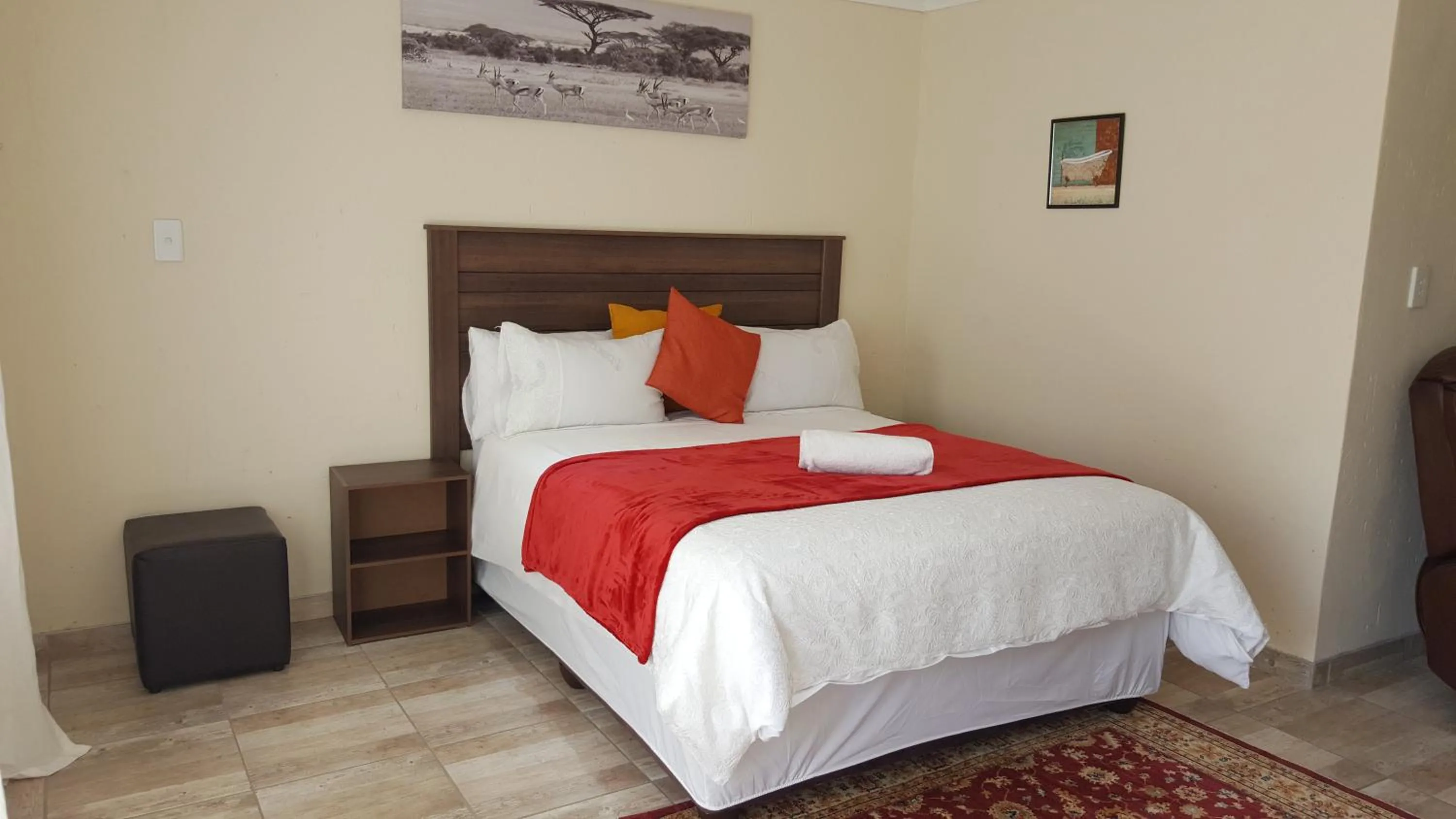 Bed in Carnival View Guest Lodge and spa