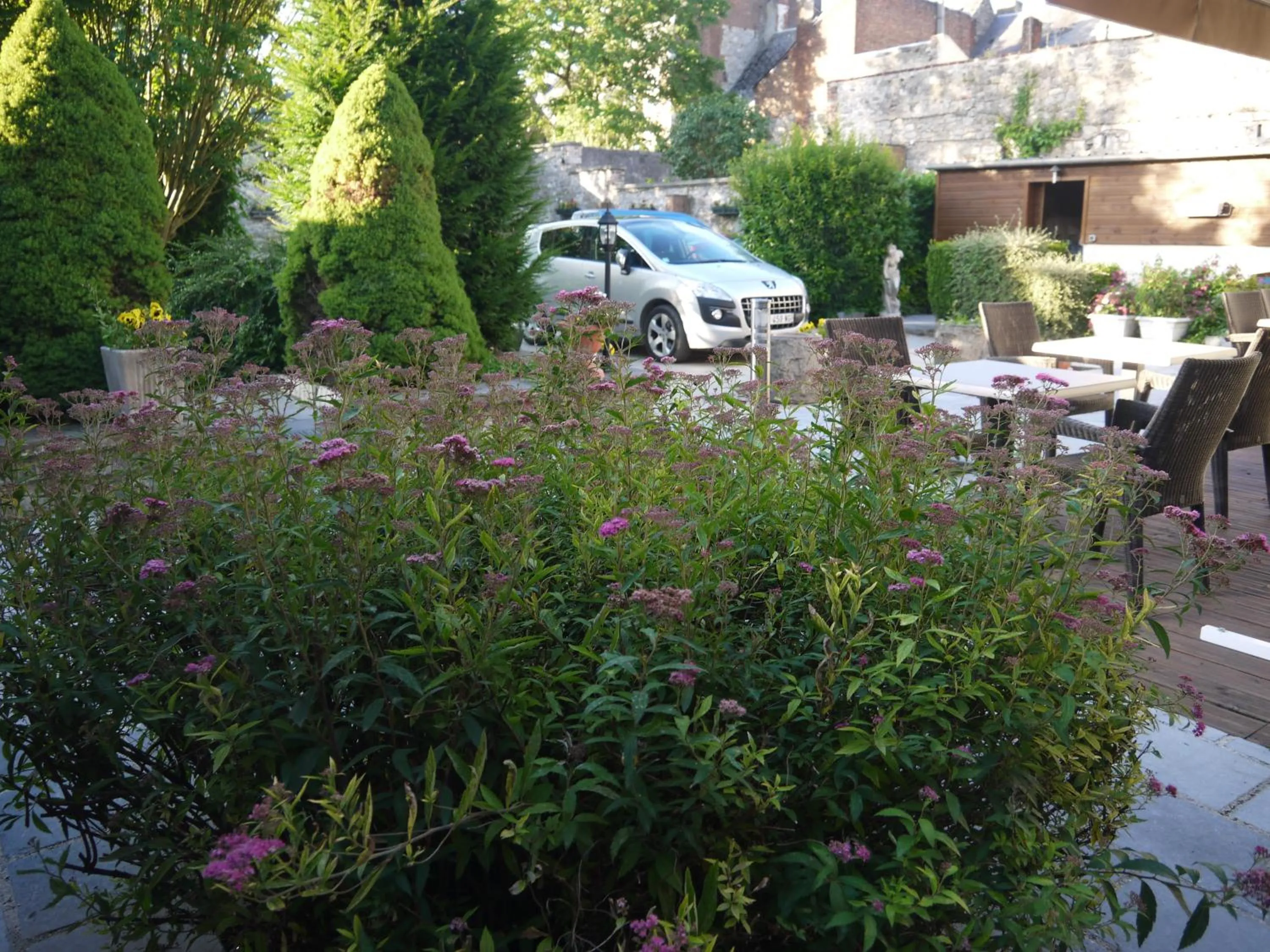Garden in Hotel Val Saint Hilaire