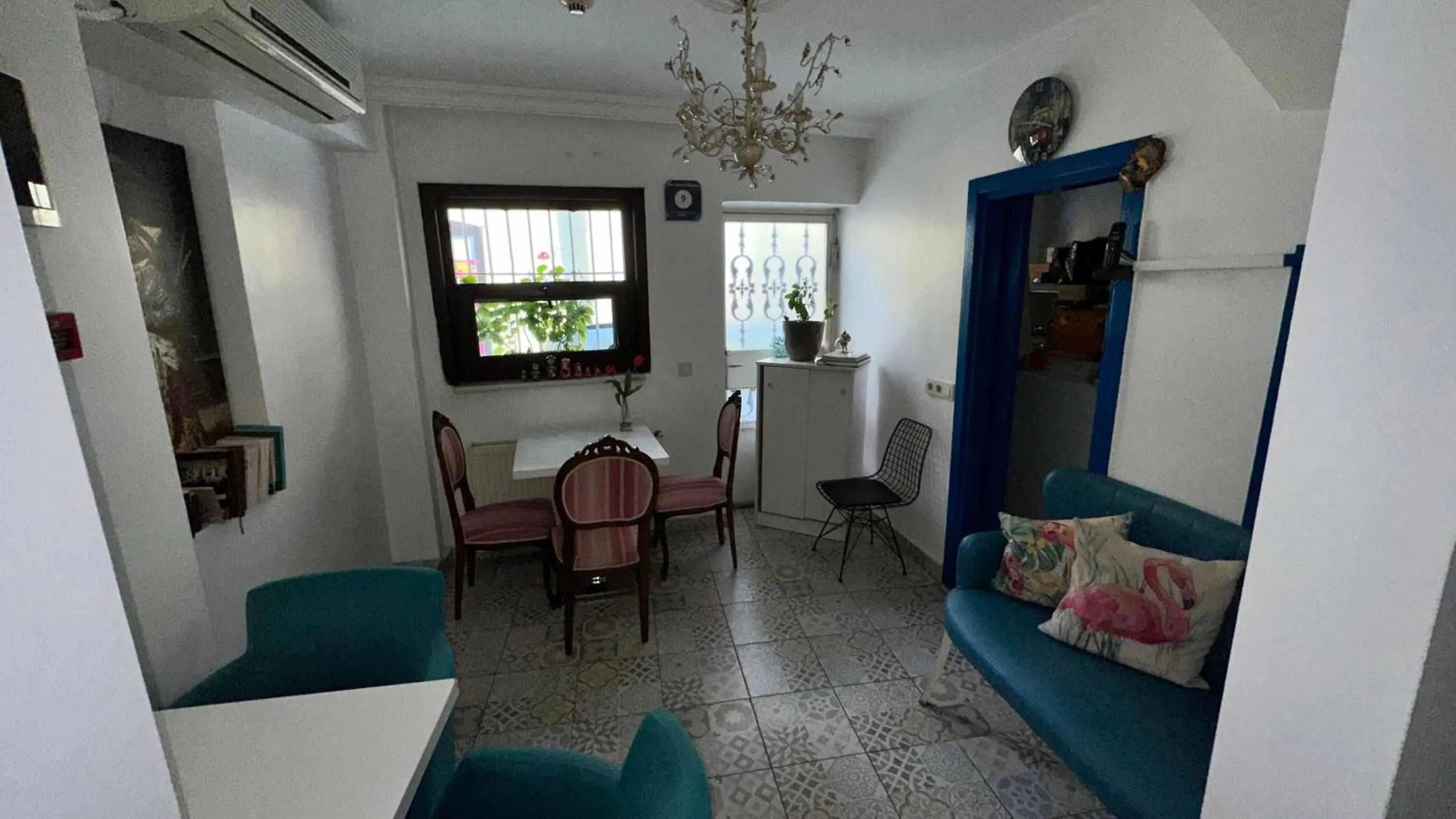 Living room in The House of Tulpan