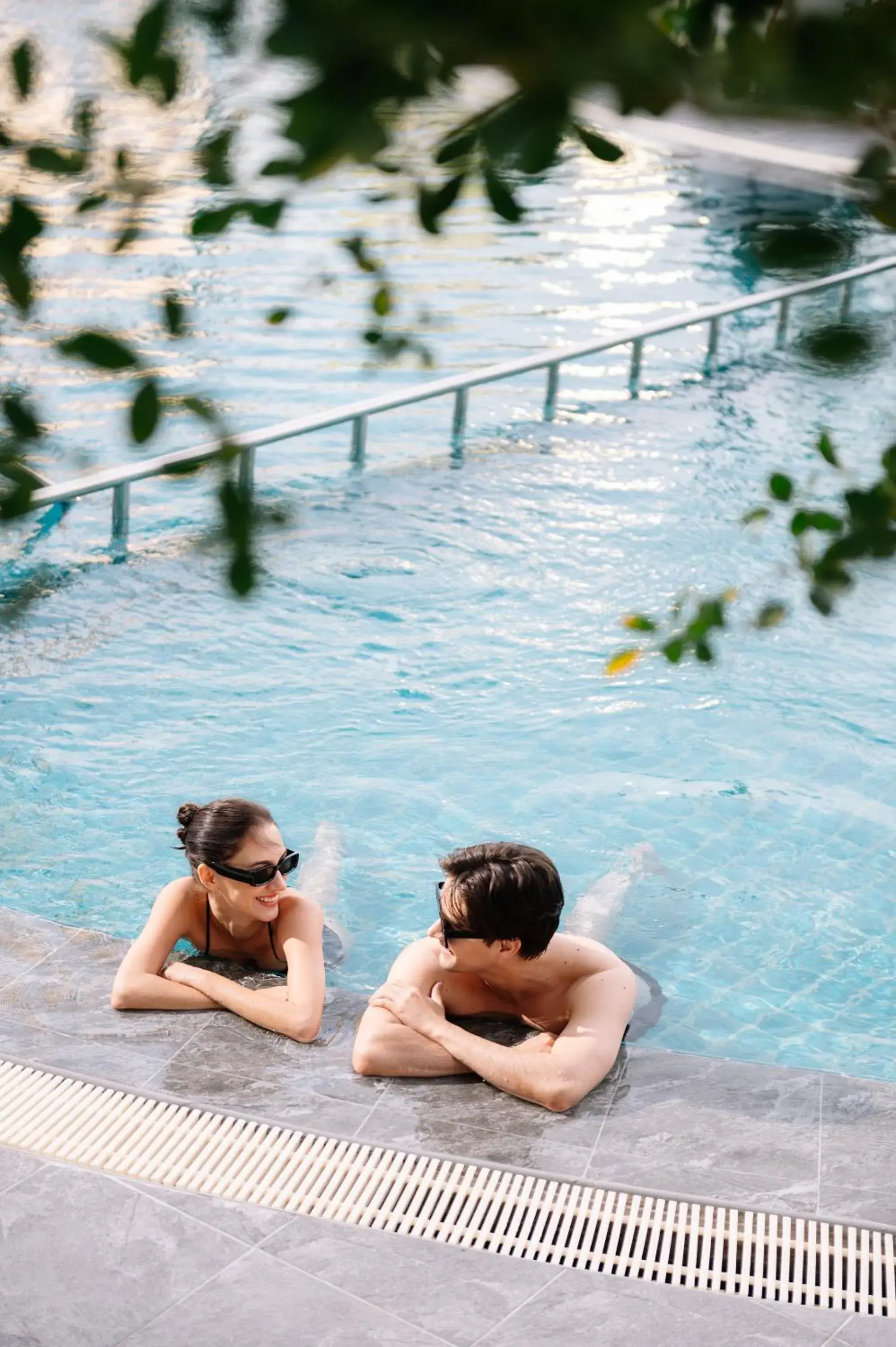 Swimming pool in Centre Point Plus Hotel Silom - Newly Renovated Swimming pool in Centre Point Plus Hotel Silom - Newly Renovated