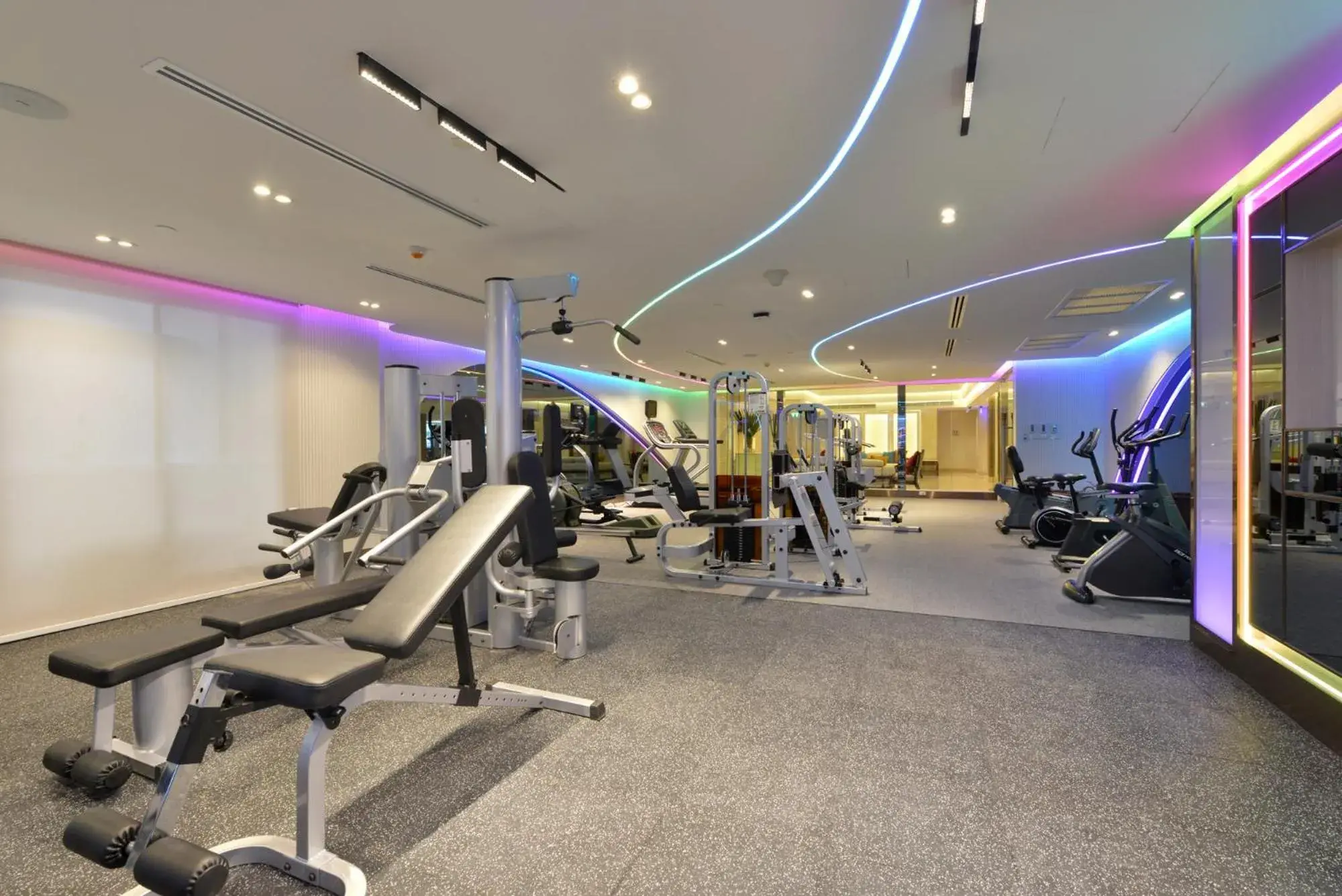 Fitness centre/facilities in Centre Point Plus Hotel Silom - Newly Renovated Fitness centre/facilities in Centre Point Plus Hotel Silom - Newly Renovated