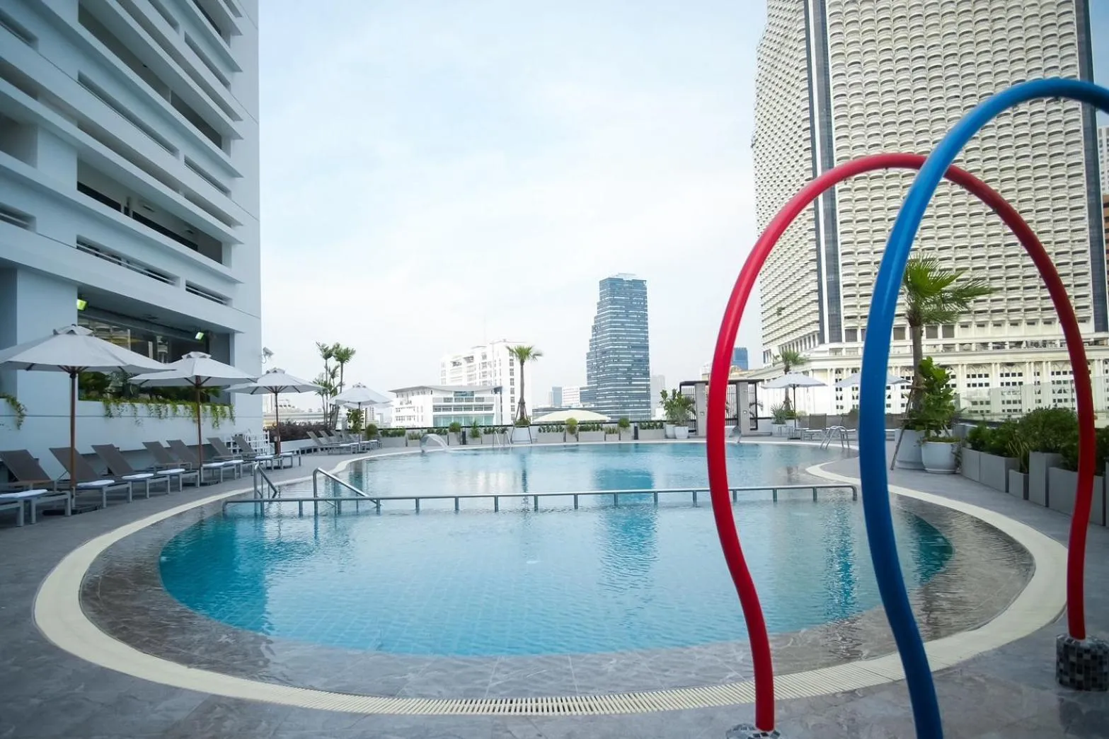 Swimming pool in Centre Point Plus Hotel Silom - Newly Renovated