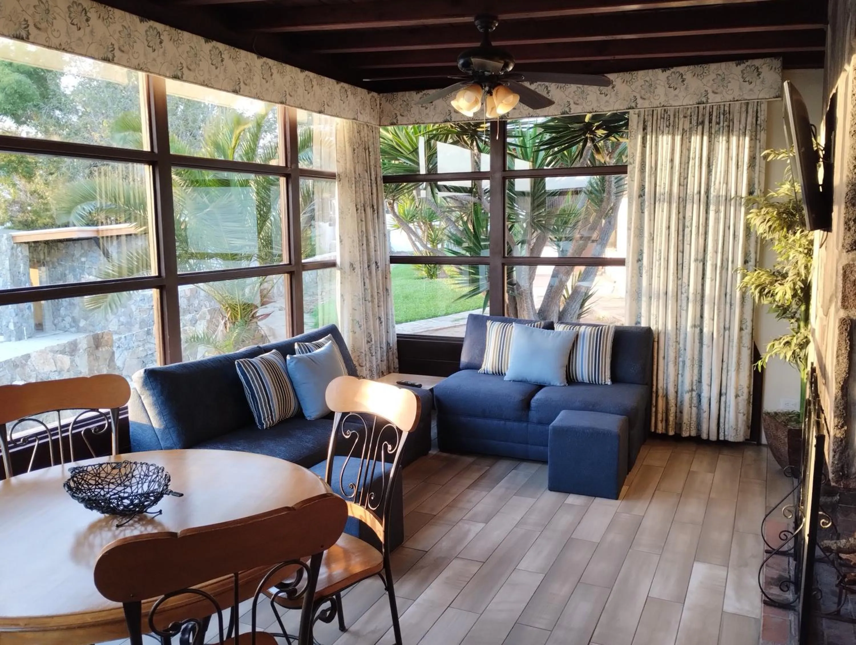 Living room in Hotel Quintas Papagayo