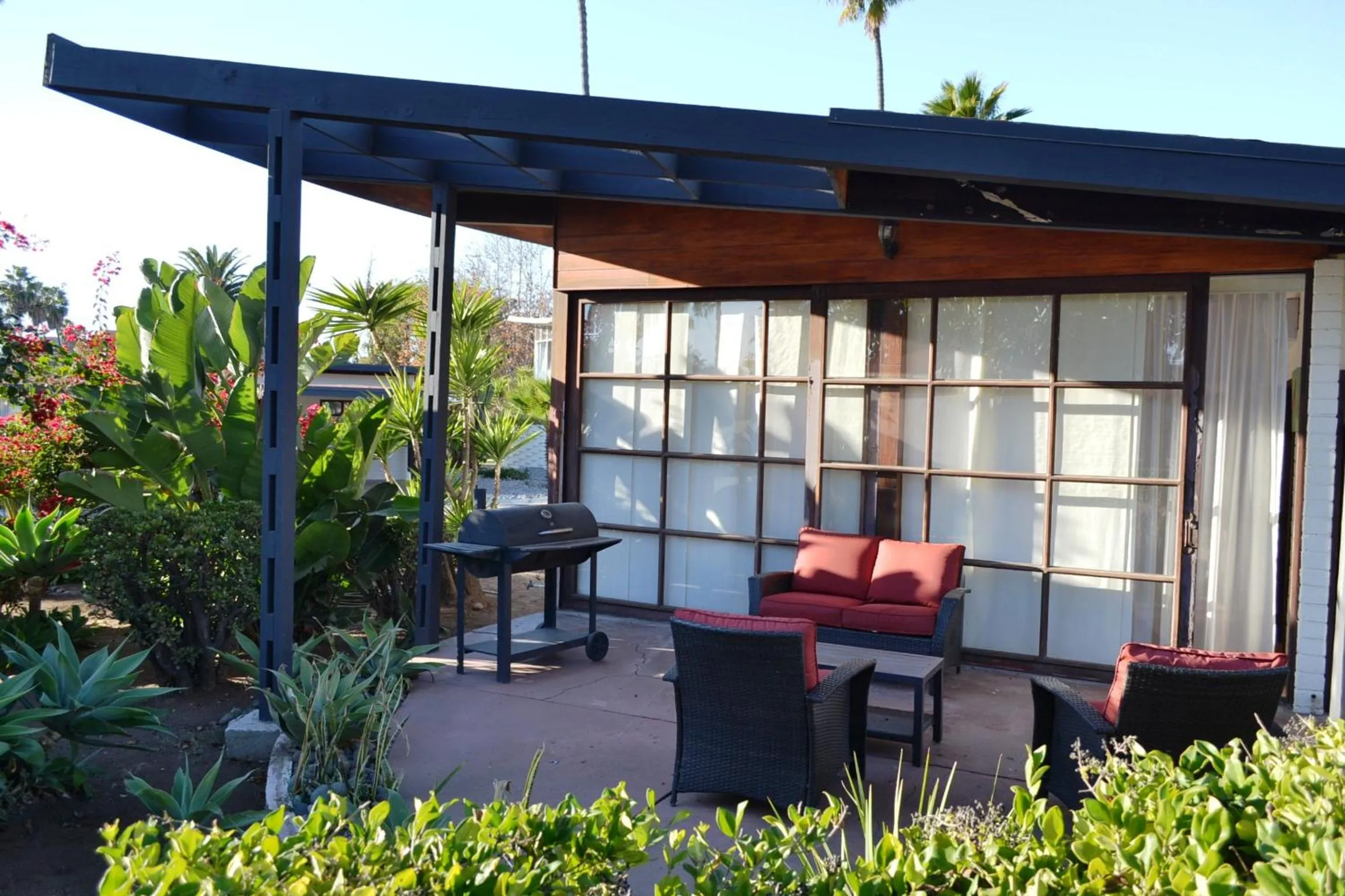 Patio in Hotel Quintas Papagayo