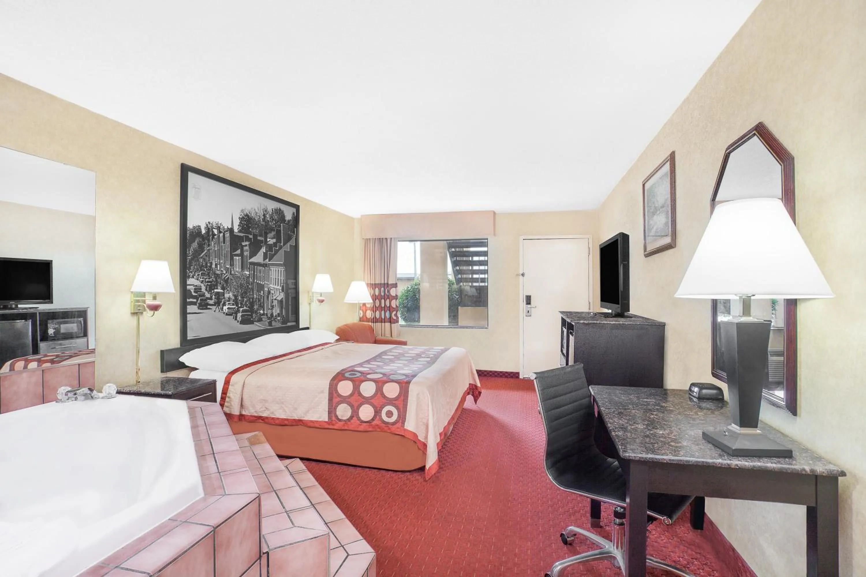 Bed in Super 8 by Wyndham Bulls Gap Greeneville Area