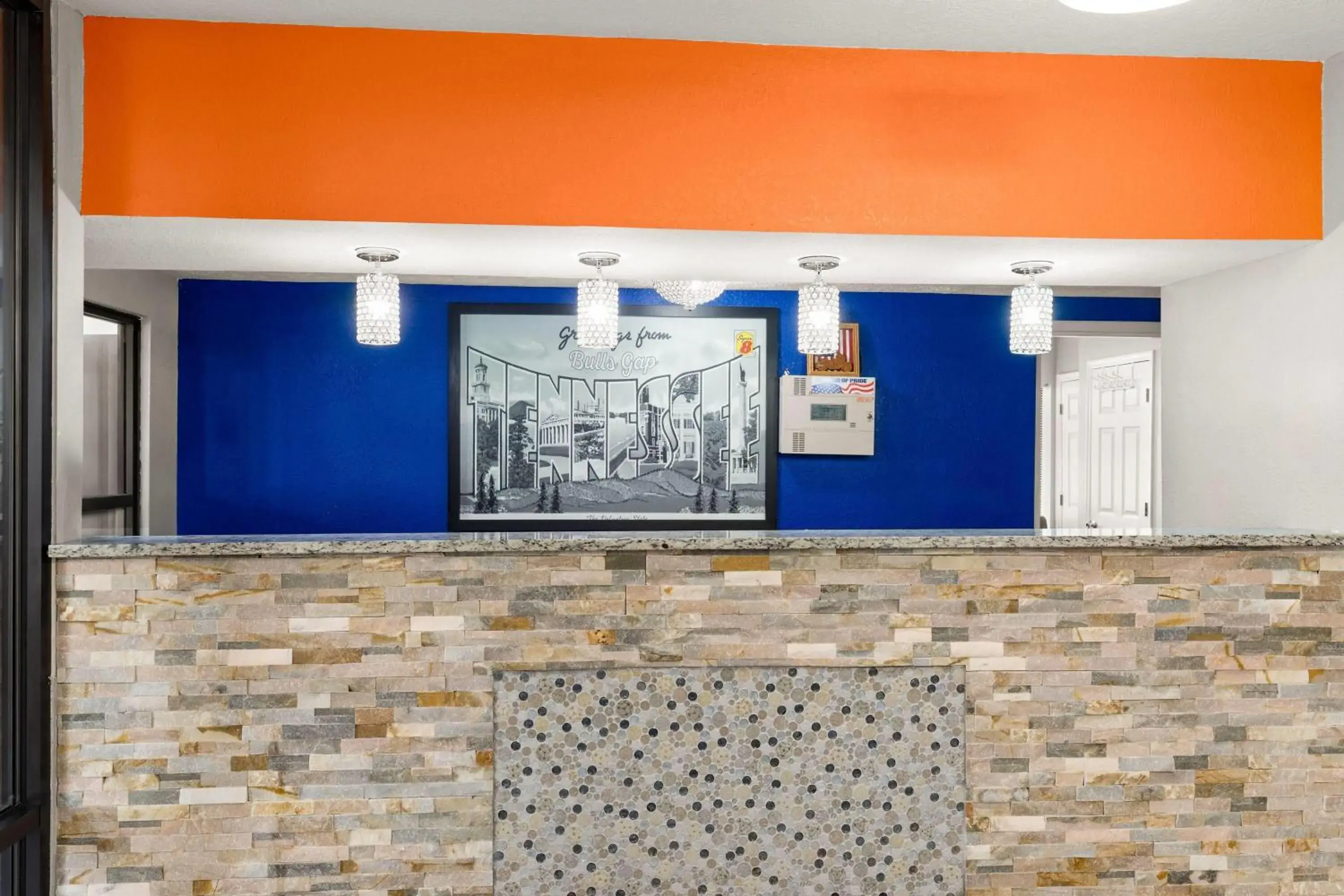 Lobby or reception in Super 8 by Wyndham Bulls Gap Greeneville Area Lobby or reception in Super 8 by Wyndham Bulls Gap Greeneville Area