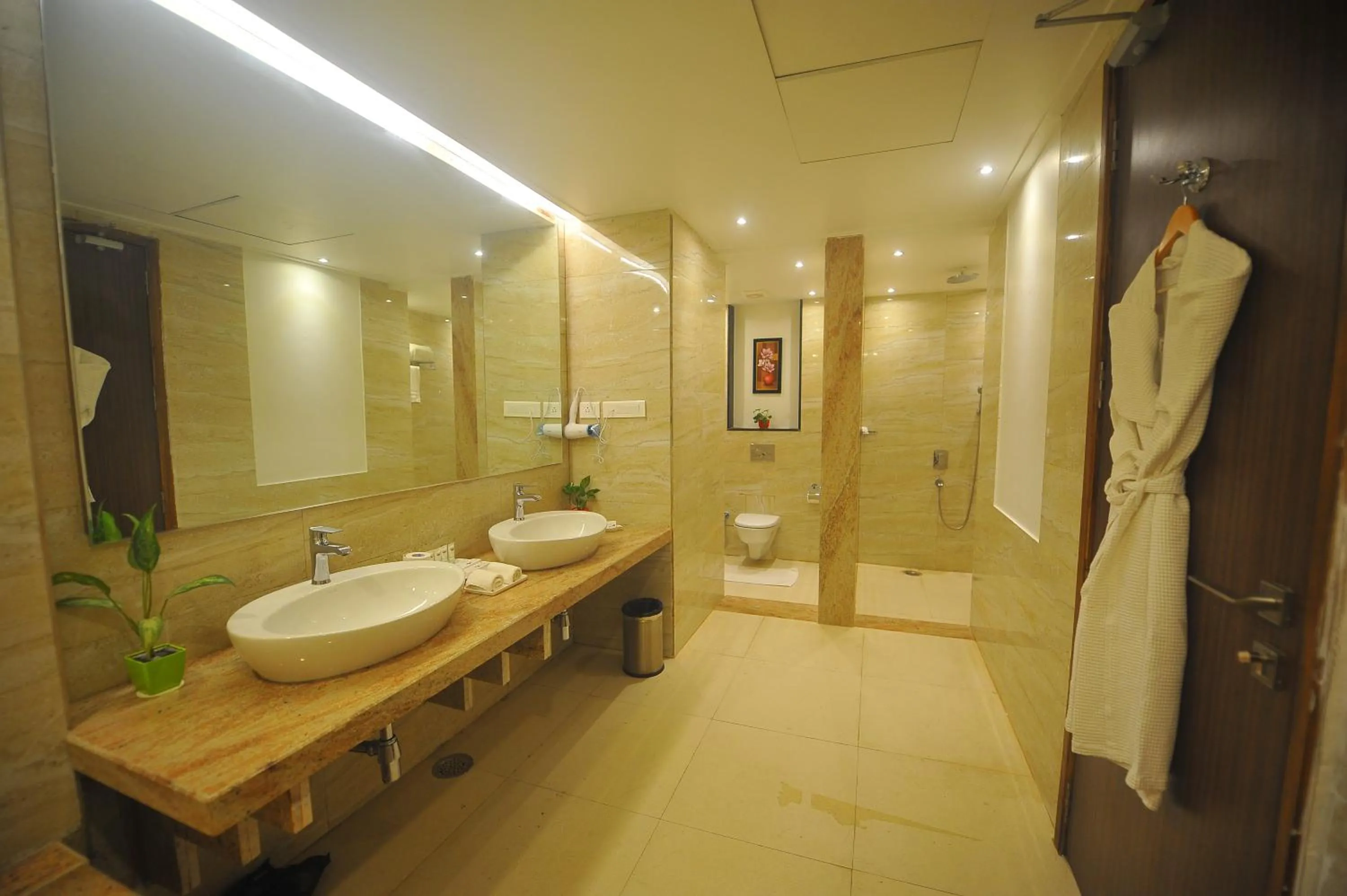 Bathroom in Pipul Padmaja Premium Hotel