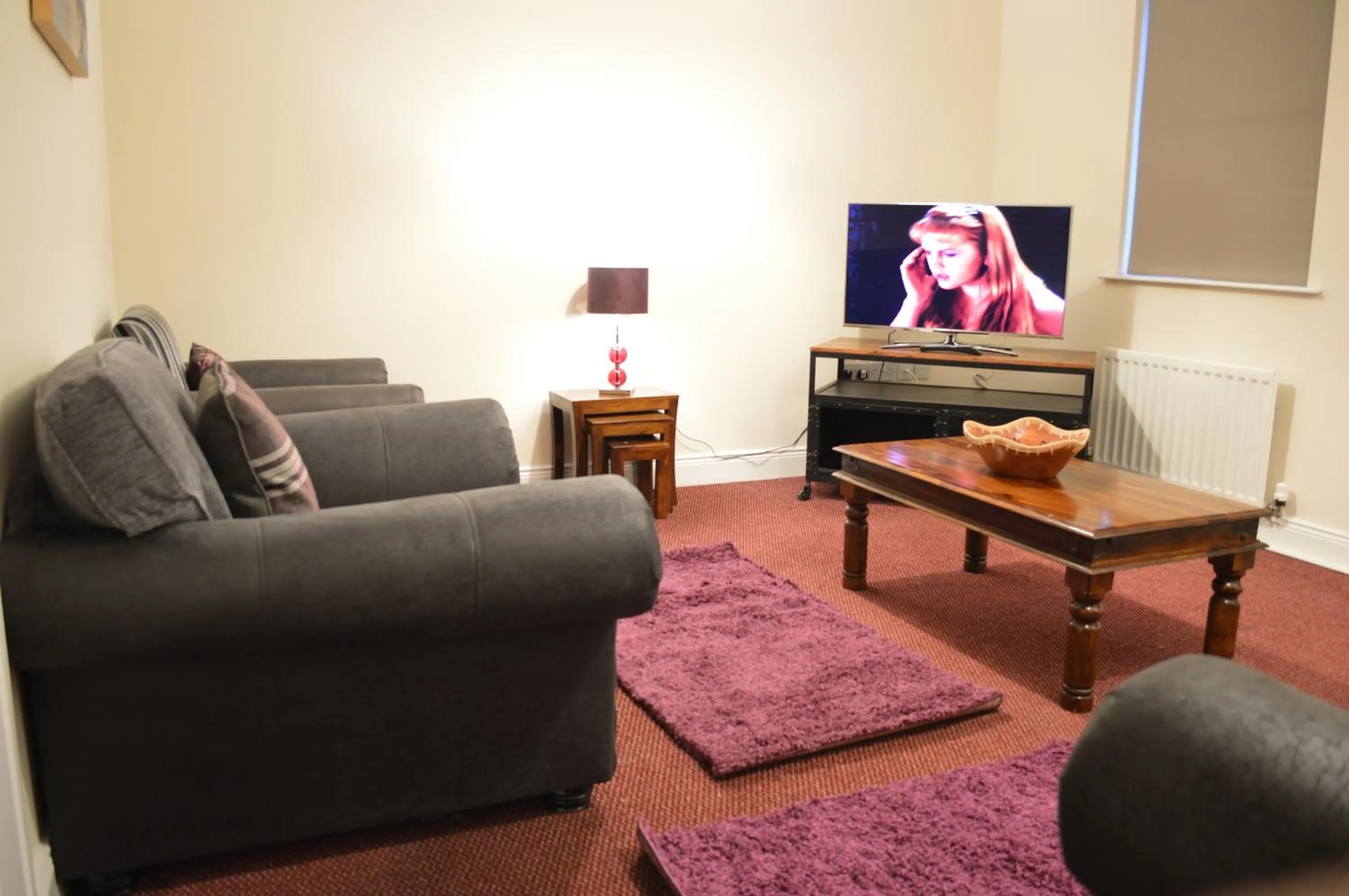 Living room in The Townhouse Newcastle