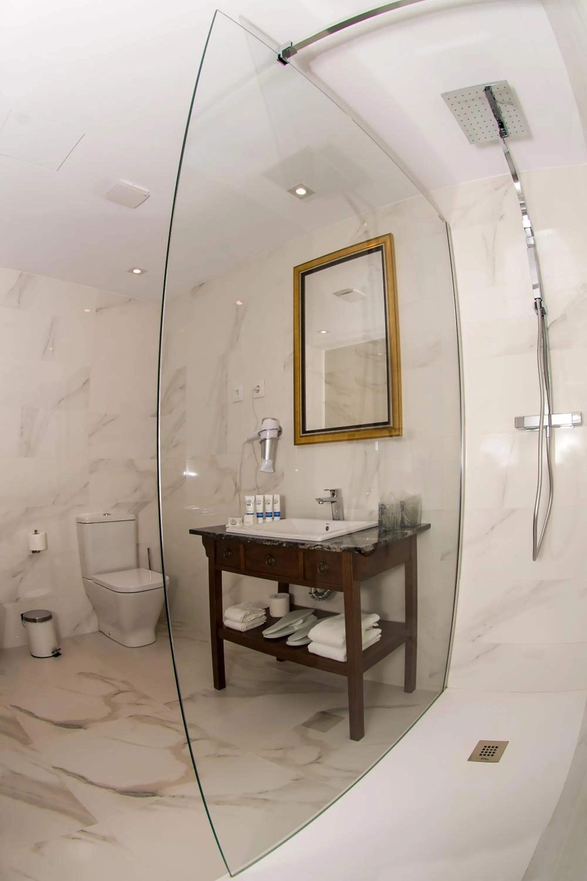 Shower in HOTEL JAVIER MONTERO