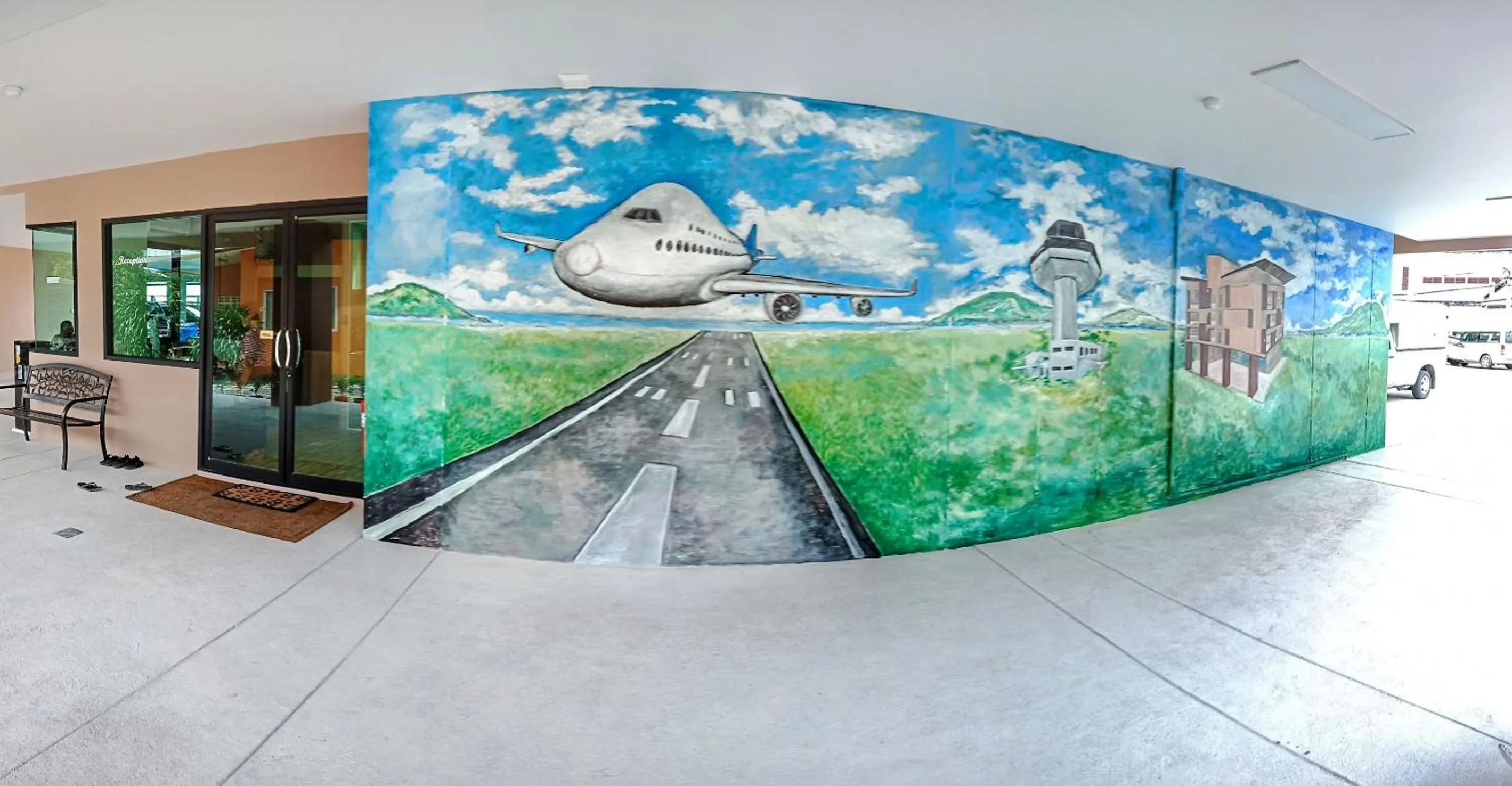 Off site in Louis' Runway View Hotel - SHA Extra Plus