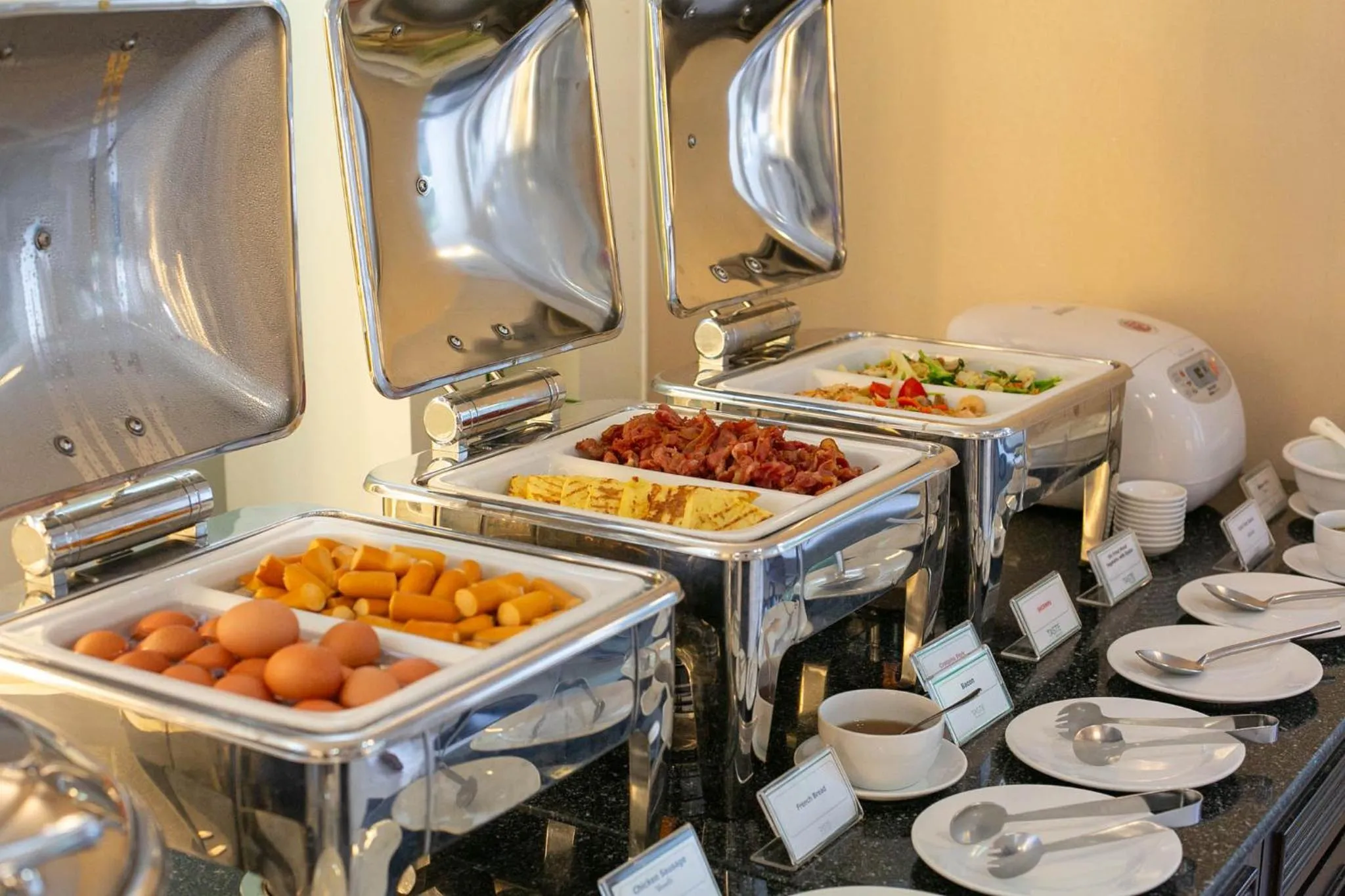 Breakfast in AT EASE saladaeng by AETAS