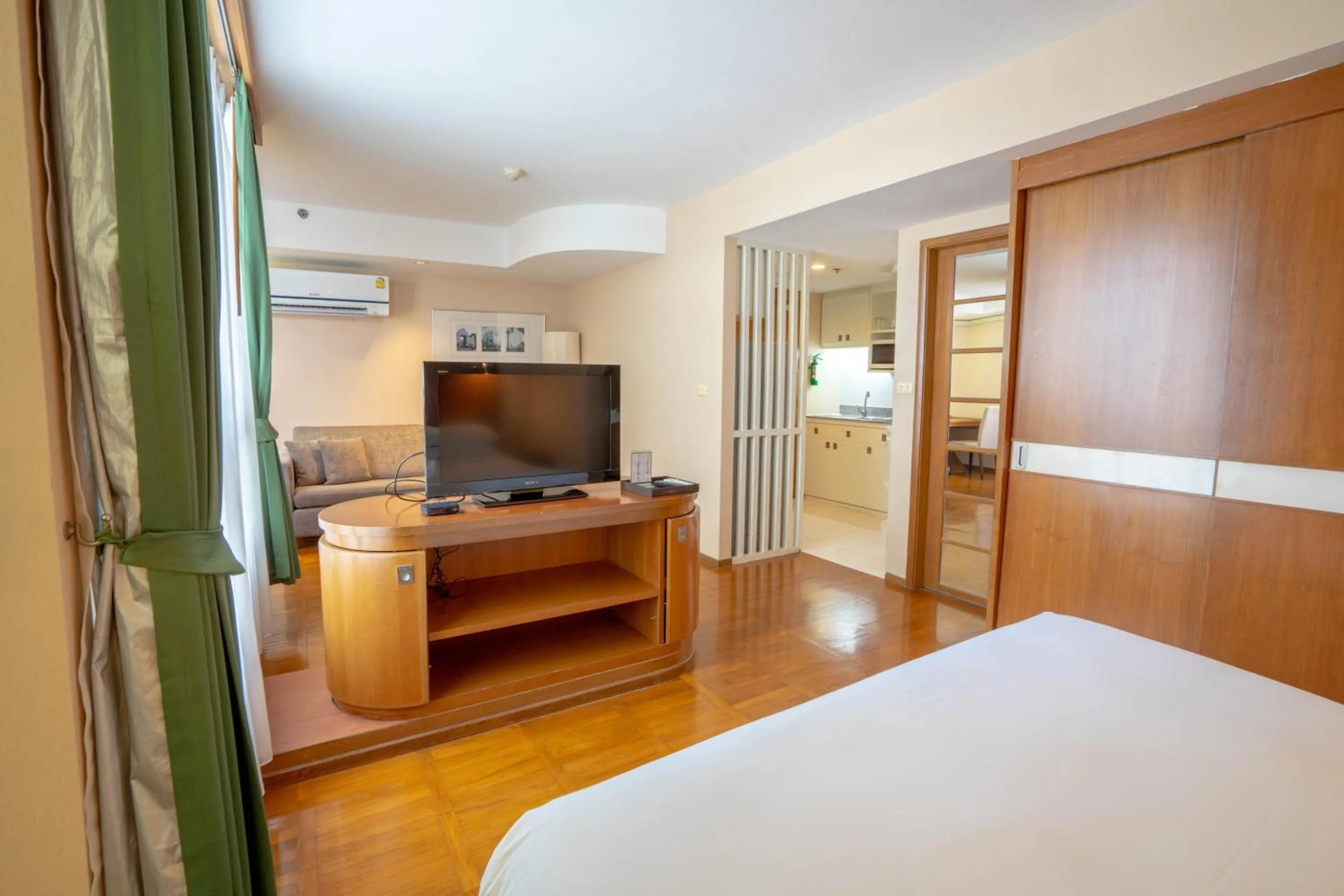 Bedroom, Bed in AT EASE saladaeng by AETAS