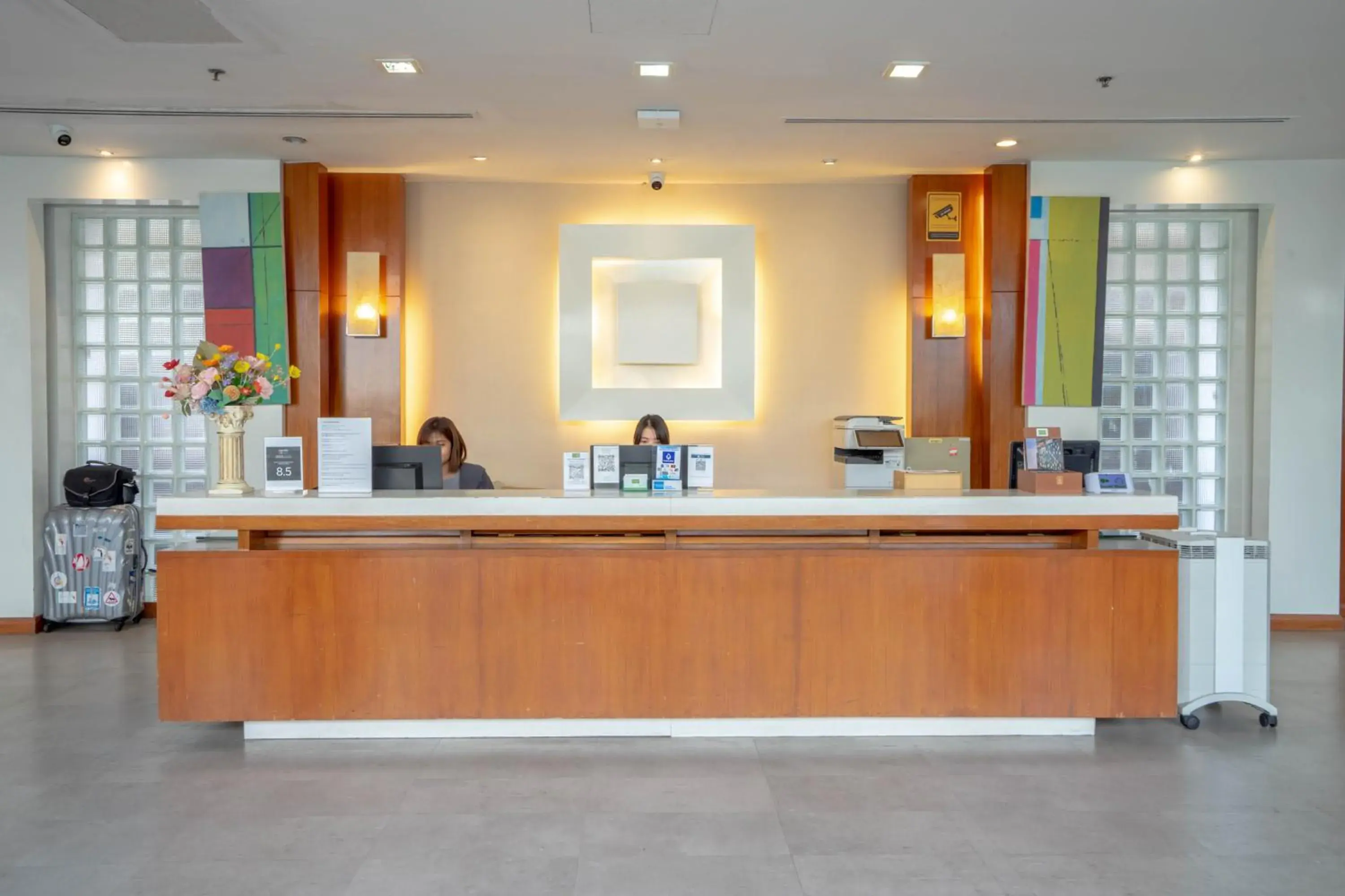 Lobby or reception in AT EASE saladaeng by AETAS Lobby or reception in AT EASE saladaeng by AETAS