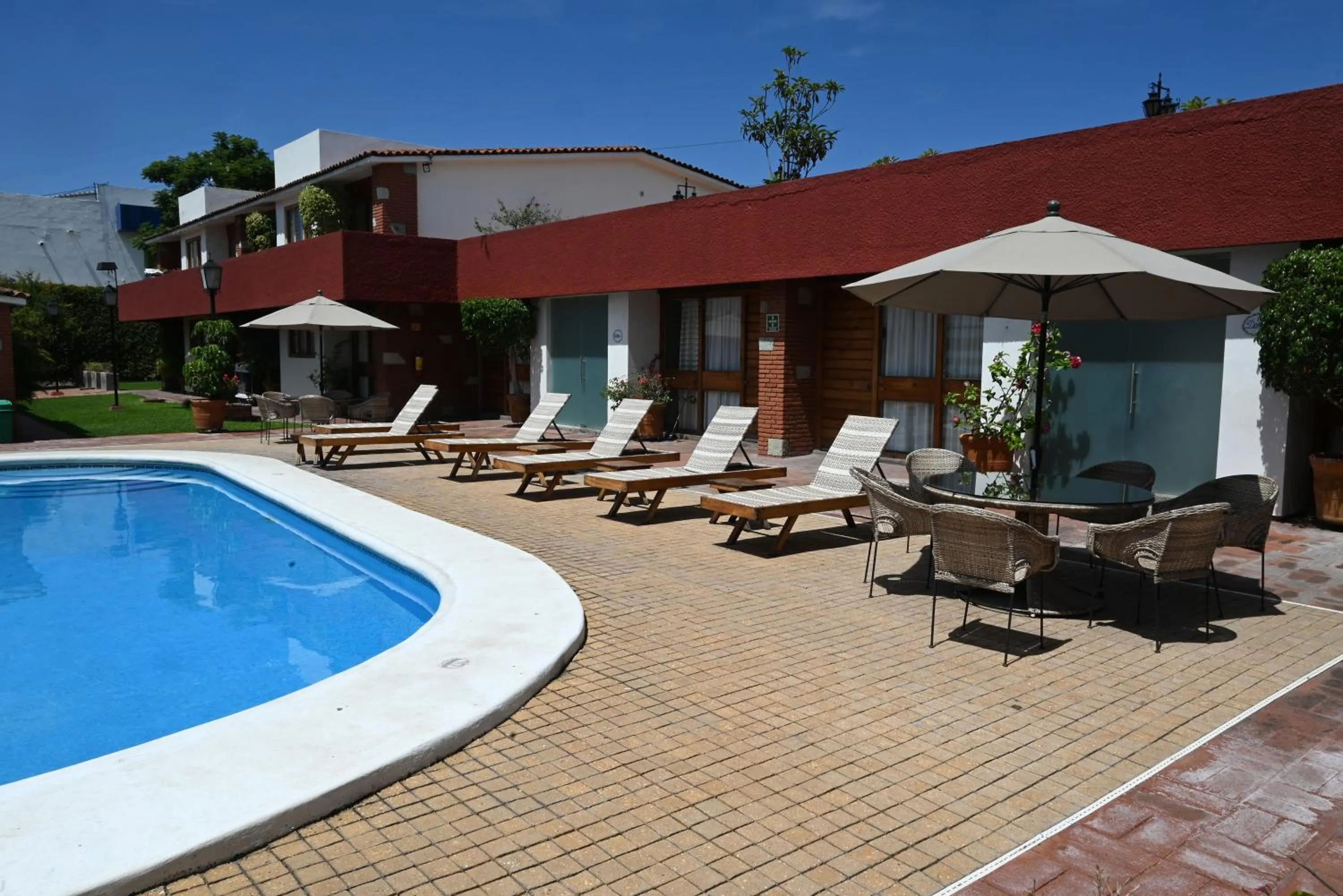 Swimming pool in Hotel Hacienda