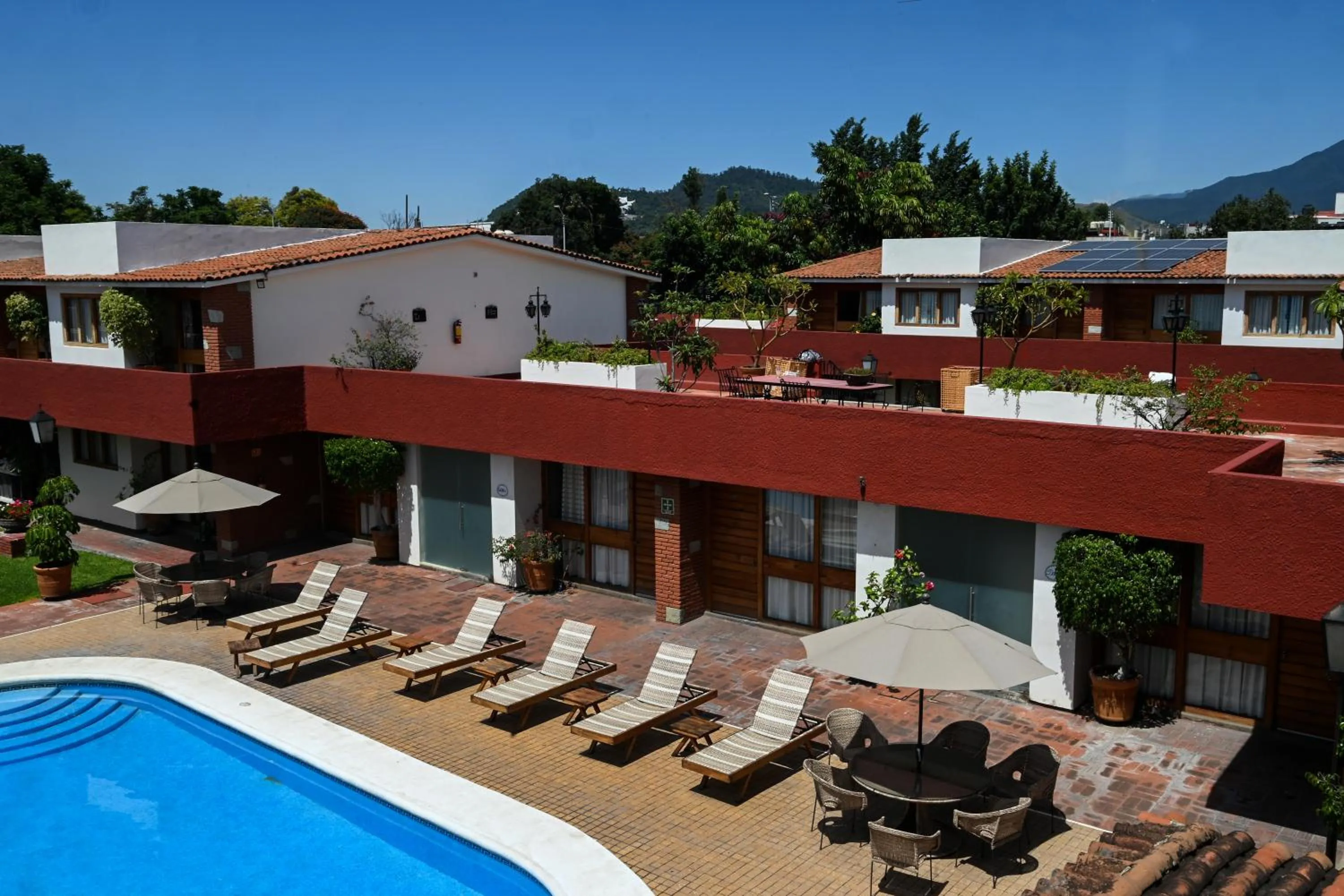 Swimming pool in Hotel Hacienda